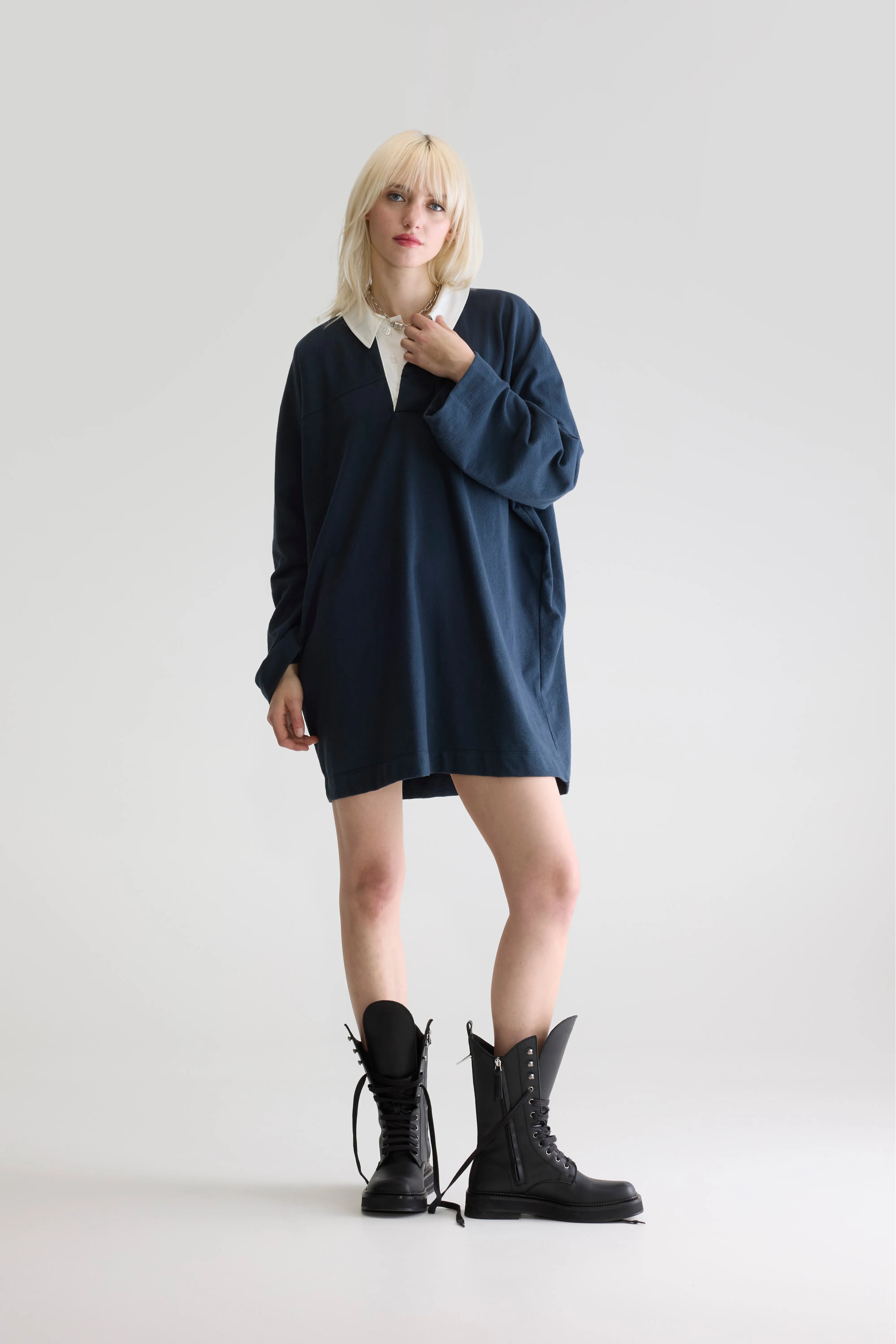 Taylor愛用ブランド♪Bellerose Dress*レースカラーワンピース ドレスプラス DRESS+ ワンピース ドレス レース タイト 結婚式 5