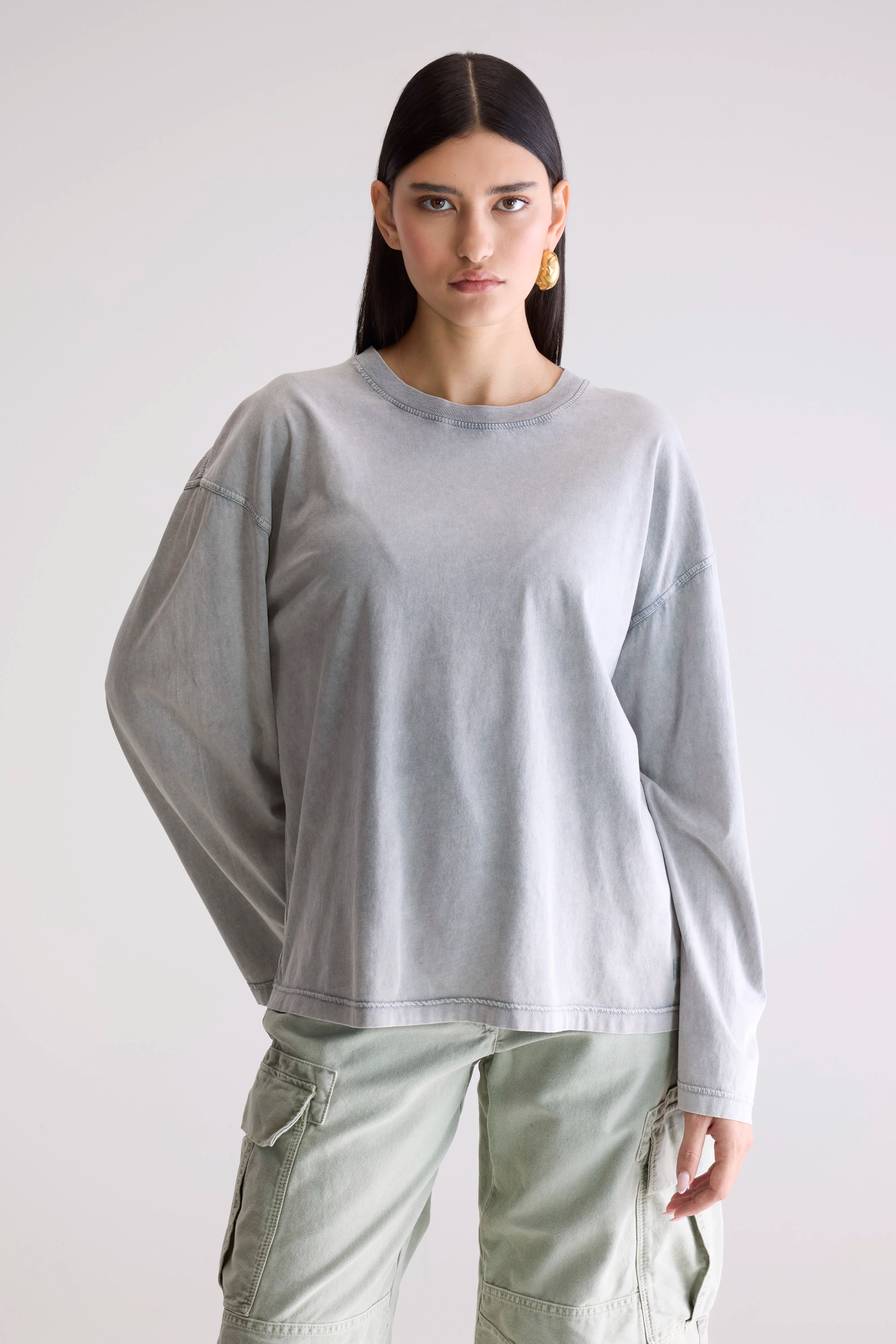 Fandy Long Sleeve T-shirt - Iron For Women | Bellerose