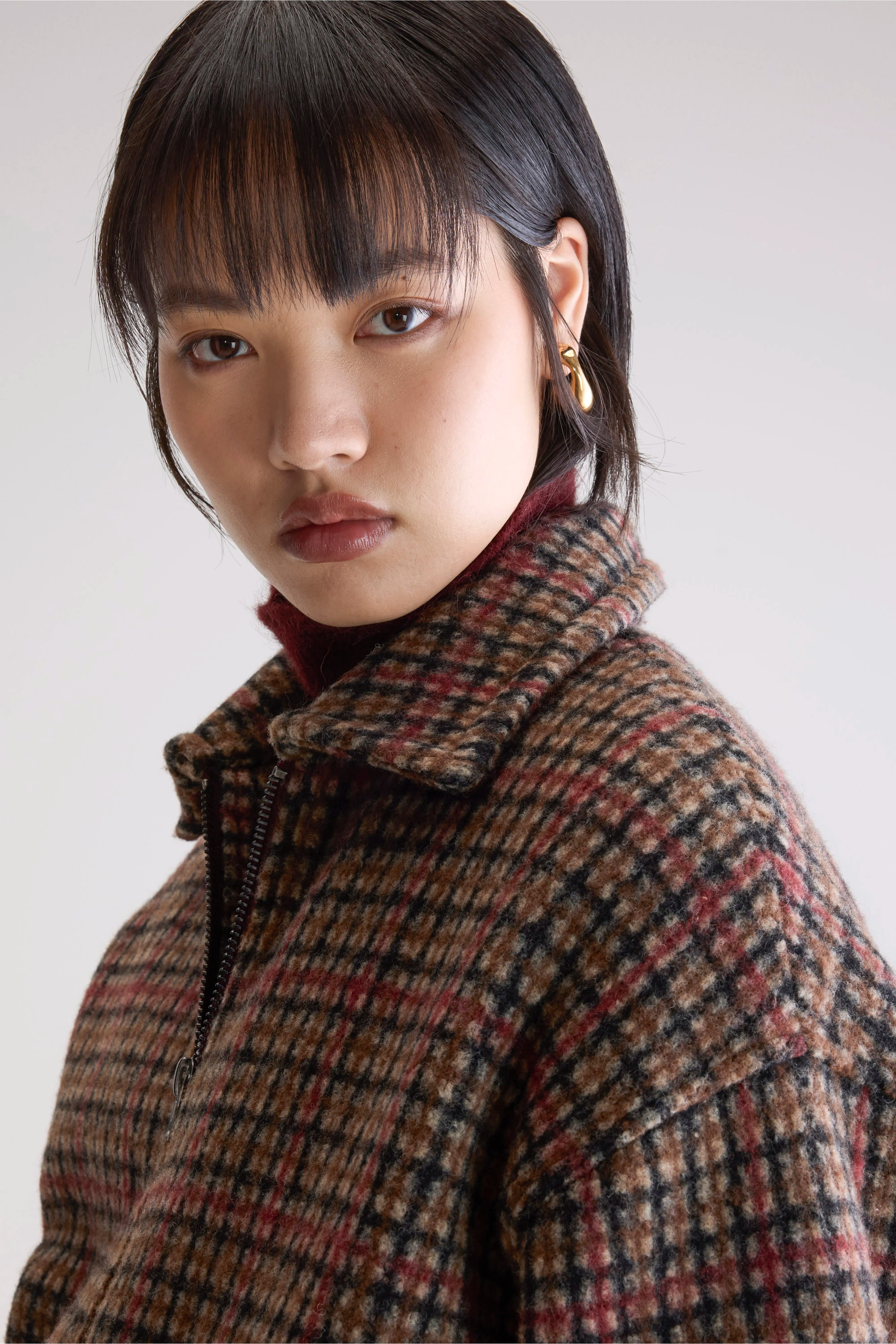 Asher bomber-stijl jas (252 / W / COMBO A)