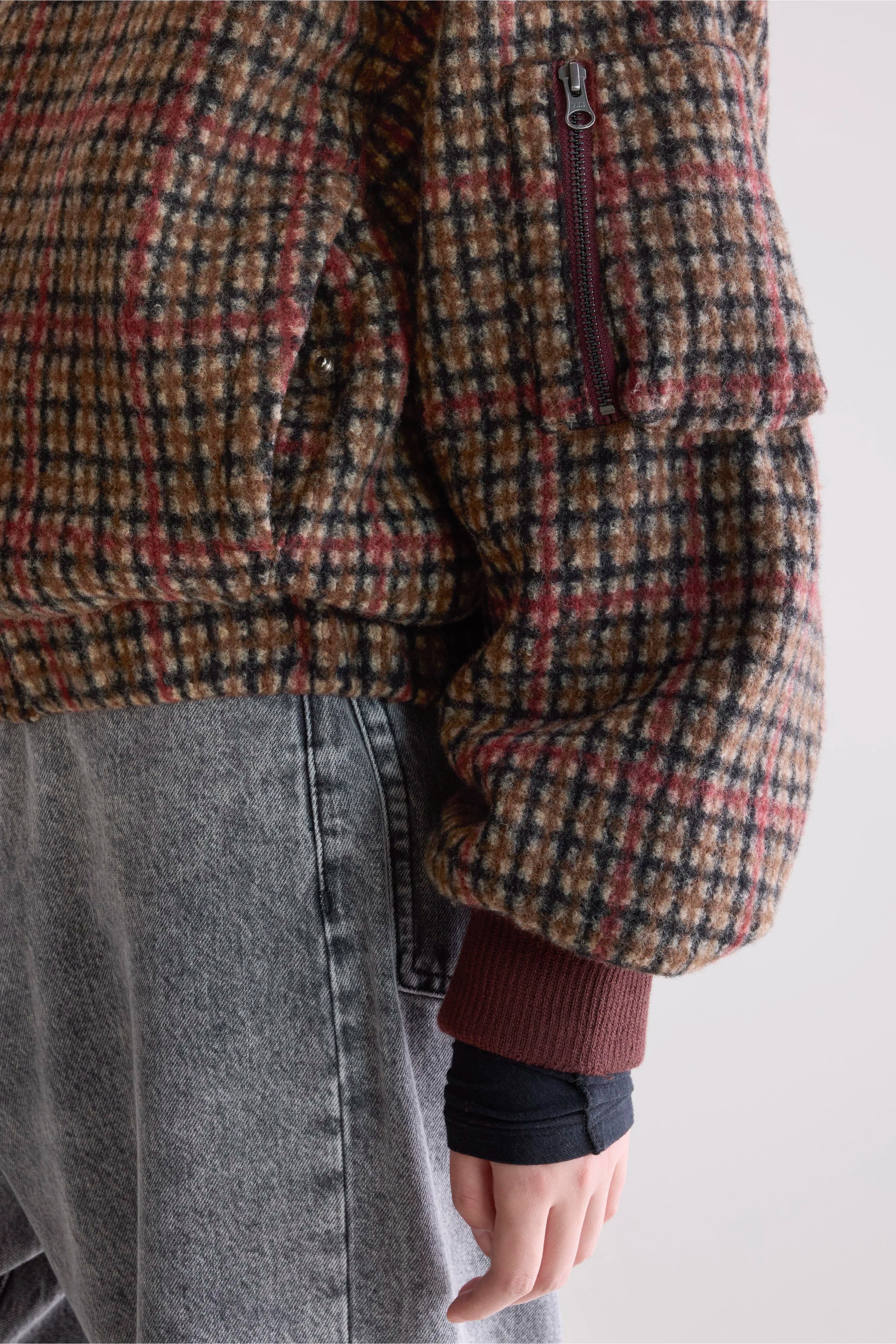 Asher bomber-stijl jas (252 / W / COMBO A)