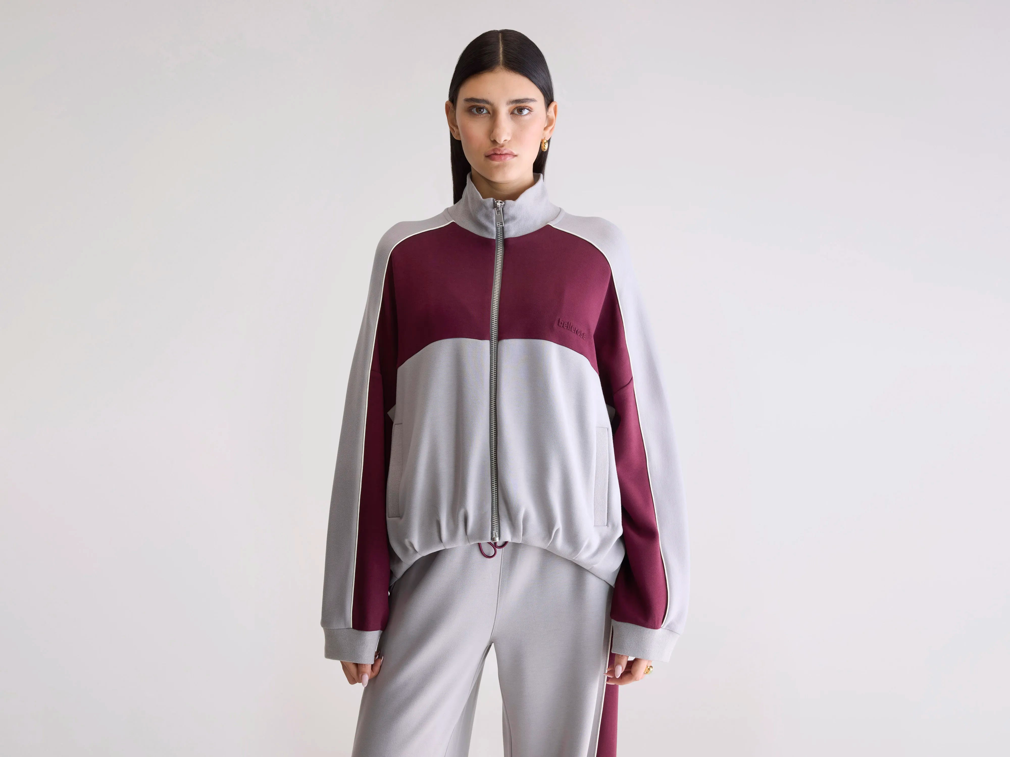 Tallic zip-up sweatshirt (252 / W / COMBO A)