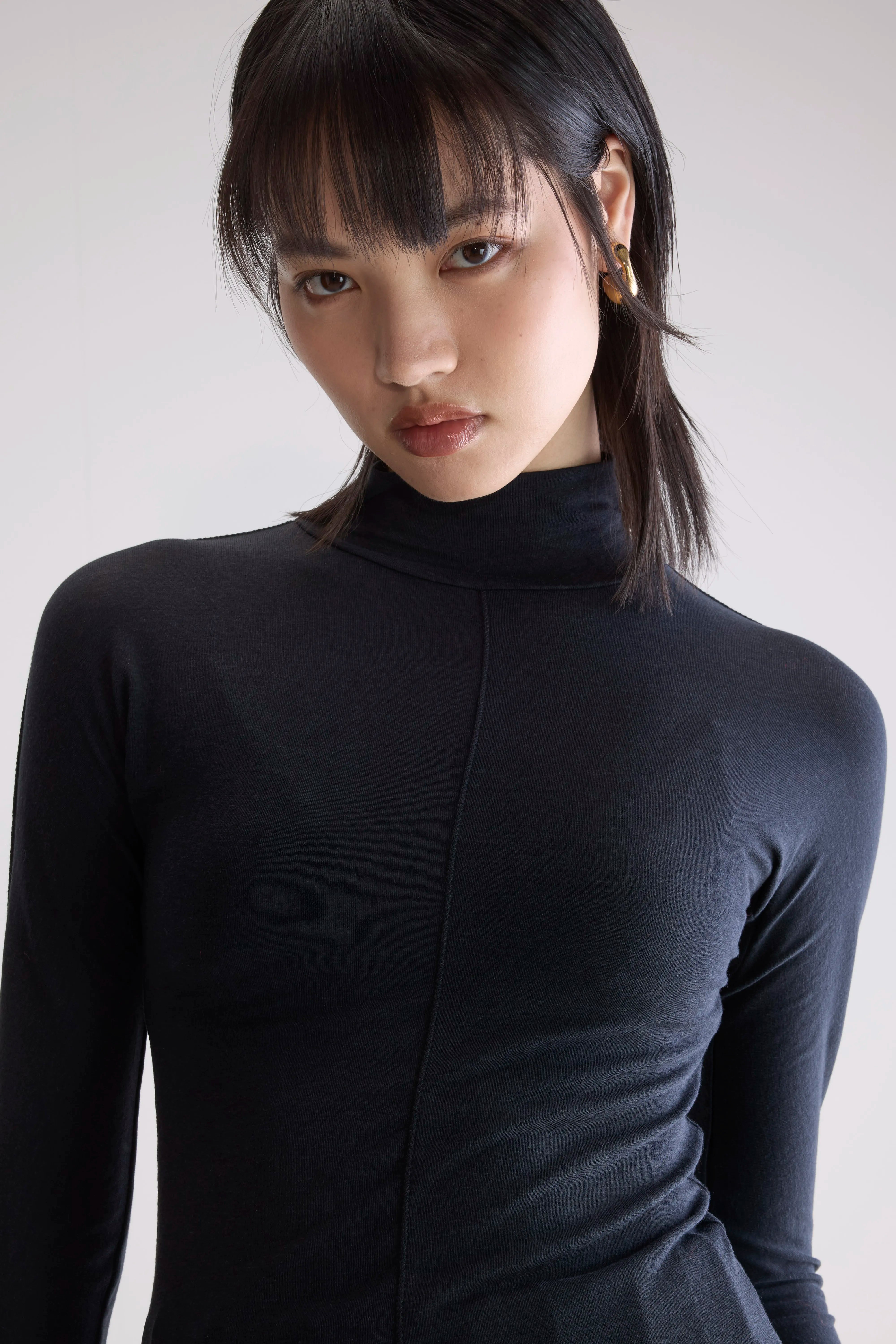 T-shirt col montant Flawy (252 / W / OFF BLACK)