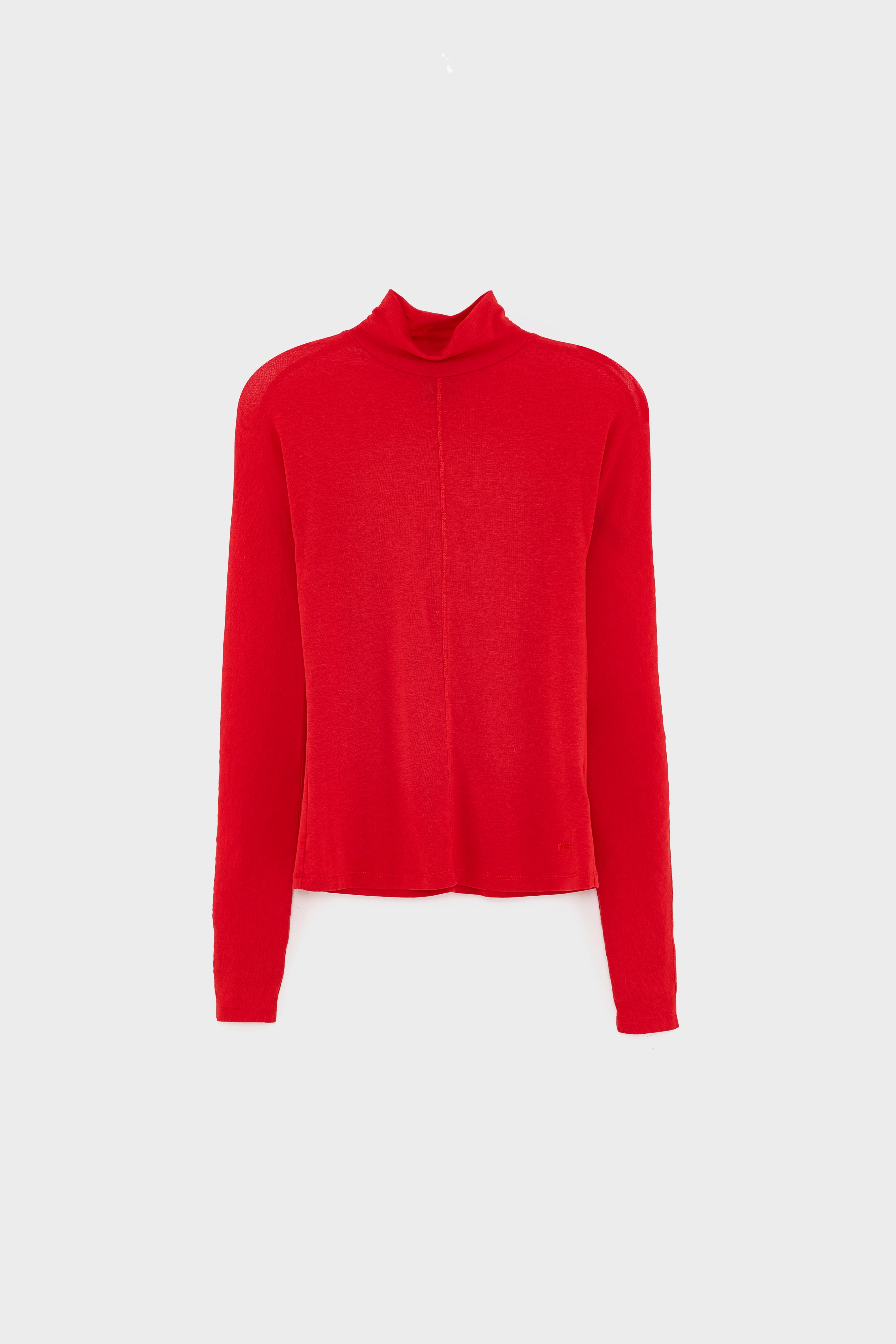 T-shirt col montant Flawy (252 / W / SANGUINE)