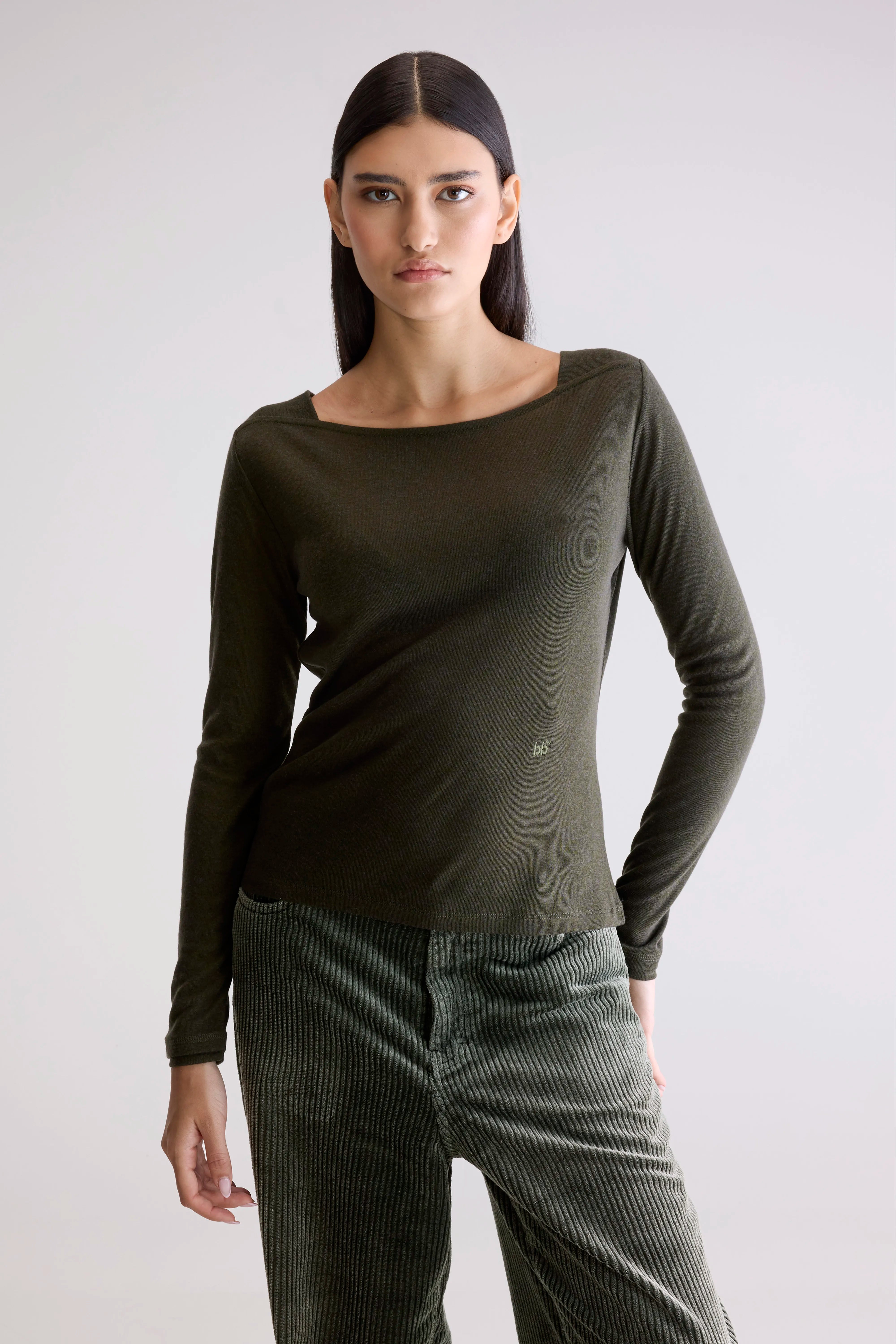T-shirt Ajusté Veras - Forest Pour Femme | Bellerose