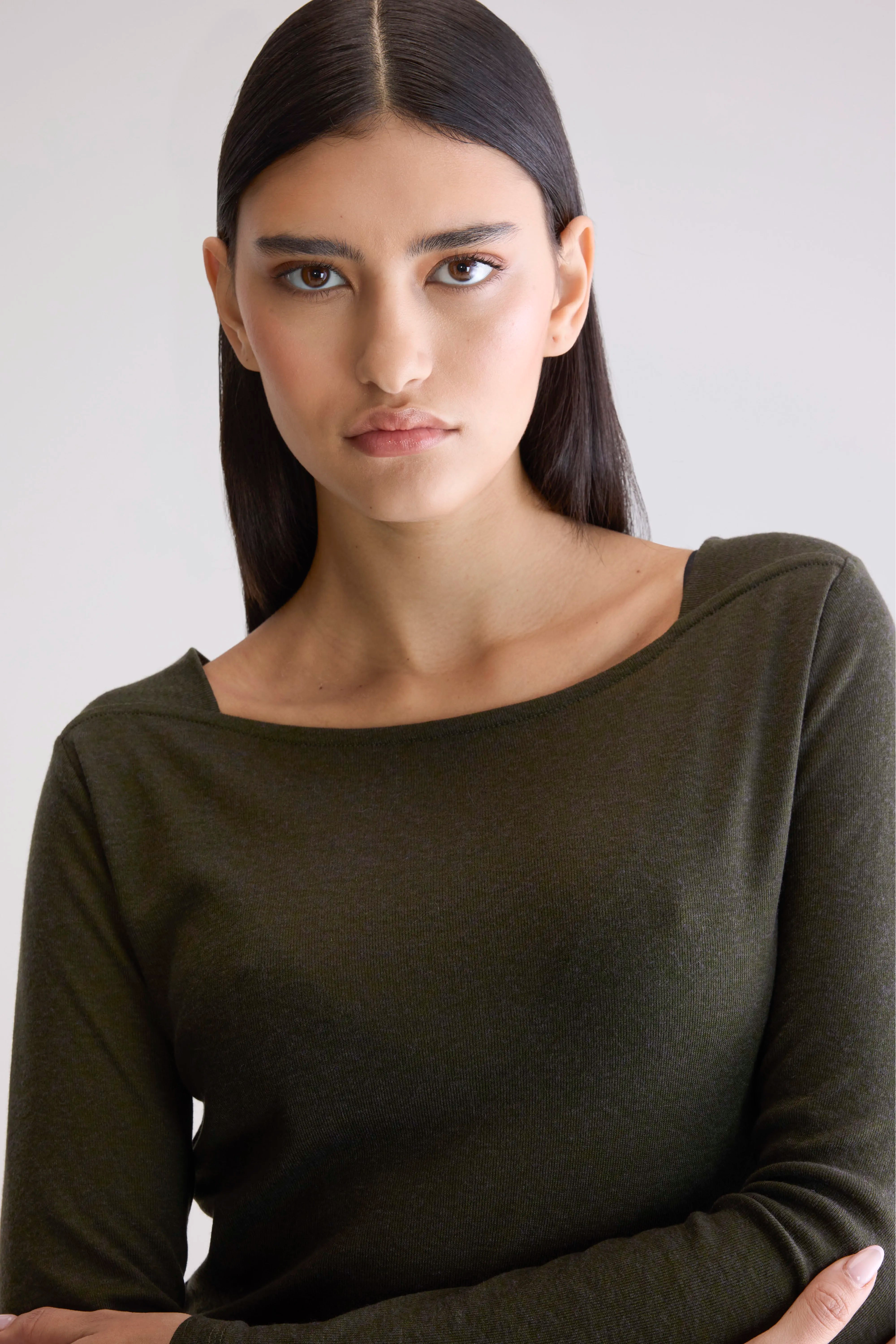 T-shirt Ajusté Veras - Forest Pour Femme | Bellerose