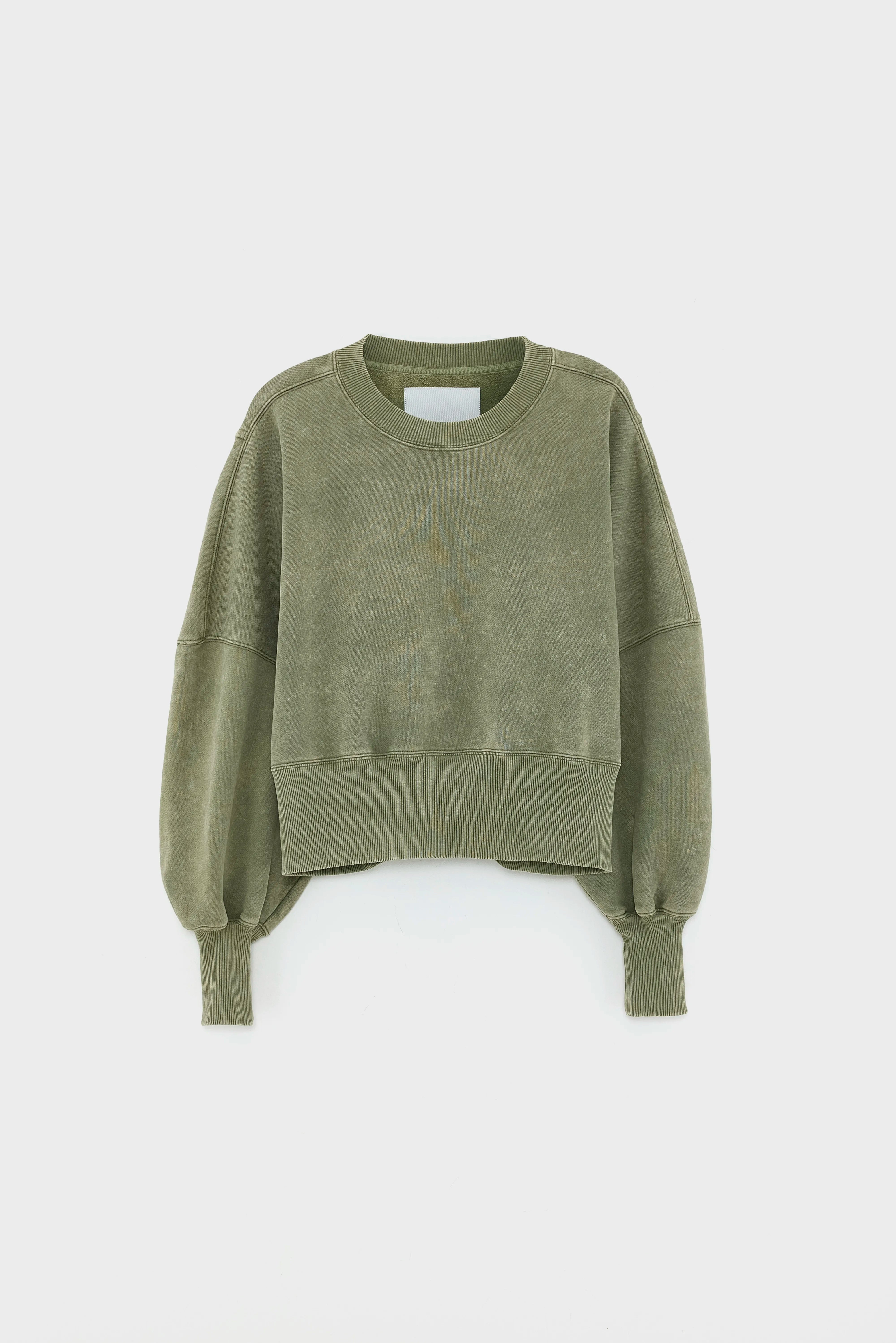 Salva cropped sweatshirt (252 / W / ARMY)