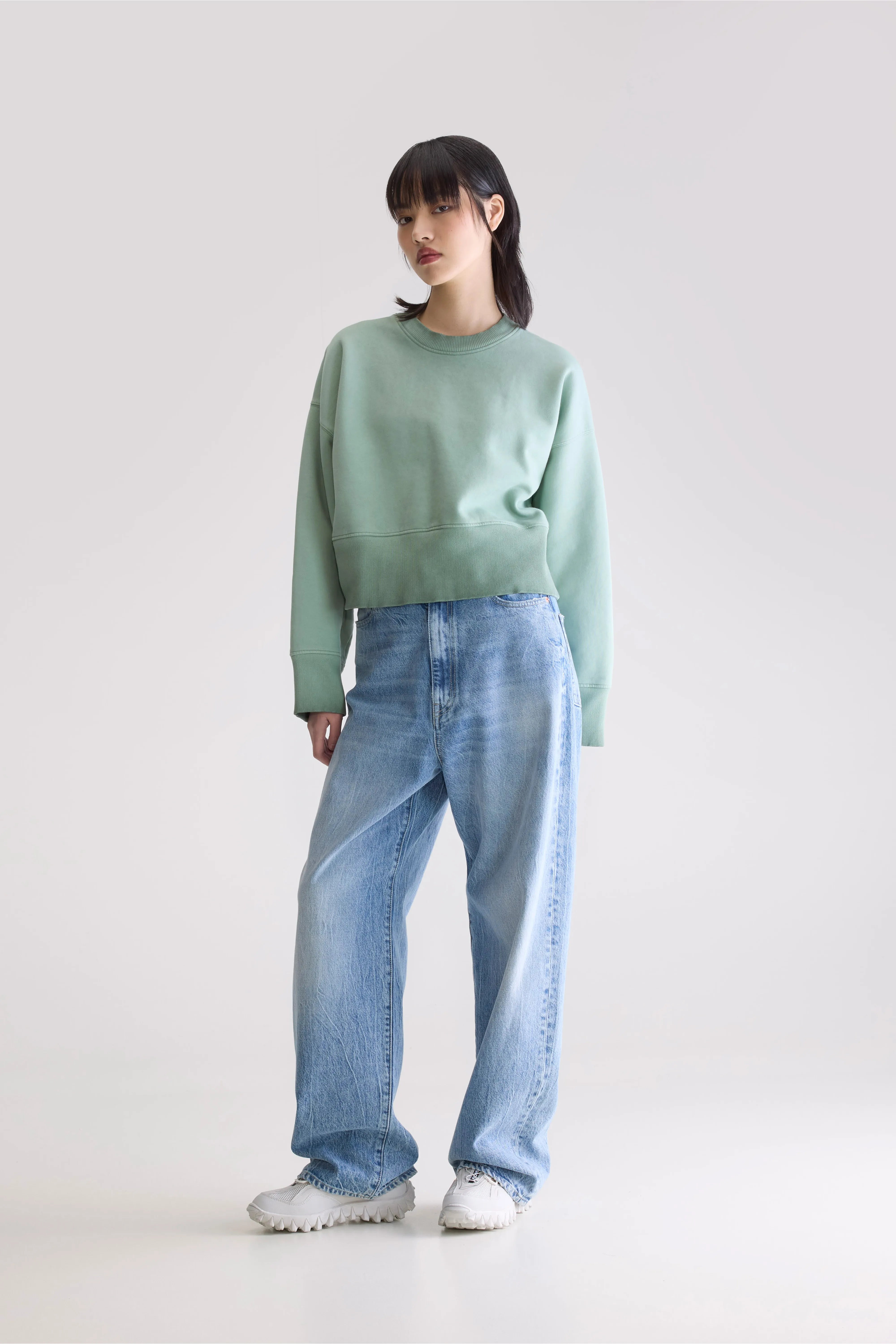 Slenni Crewneck Sweatshirt - Eucalyptus For Women | Bellerose