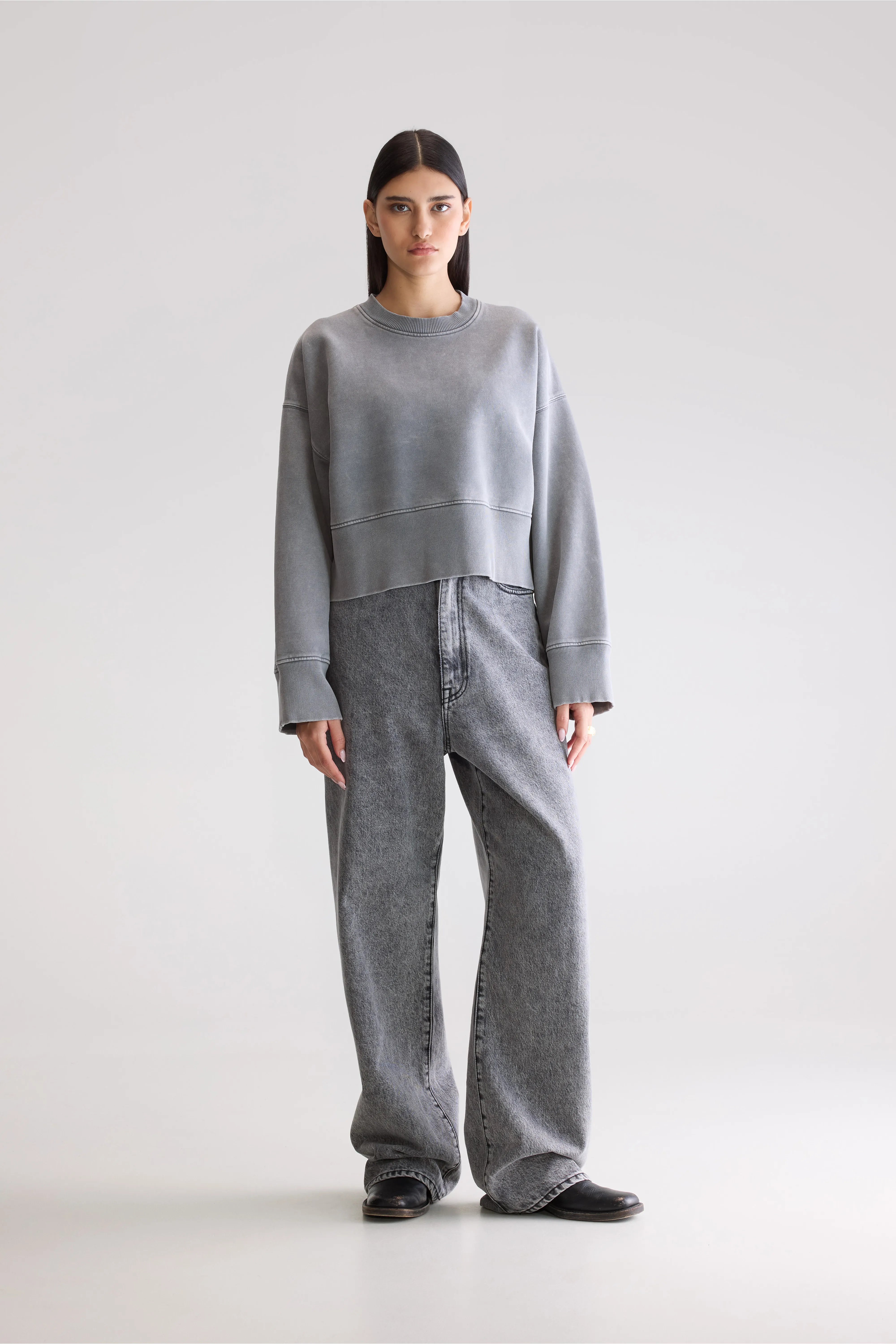 Slenni Crewneck Sweatshirt - Iron For Women | Bellerose