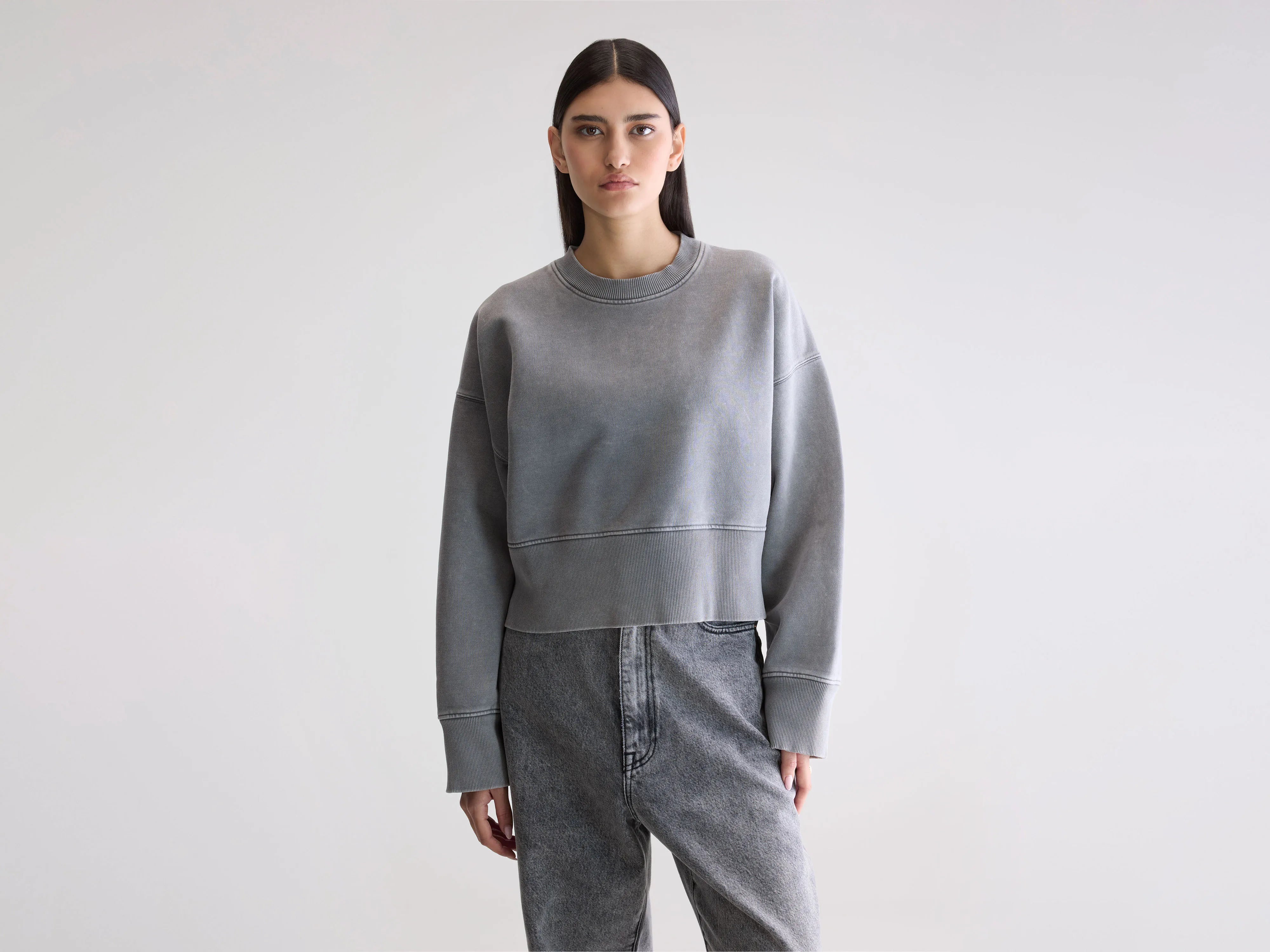 Slenni crewneck sweatshirt (252 / W / IRON)