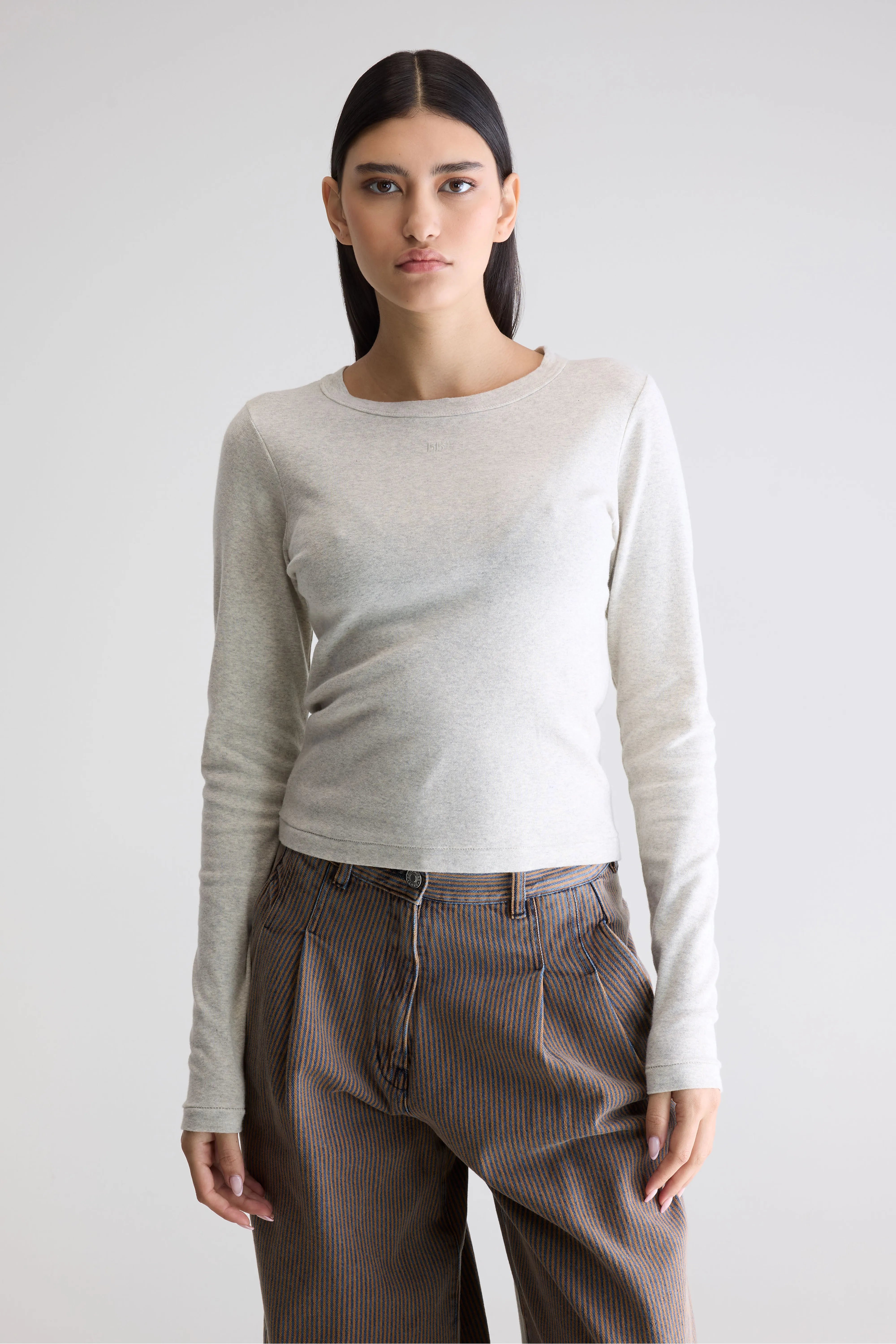 Flyer Regular T-shirt - Oyster For Women | Bellerose