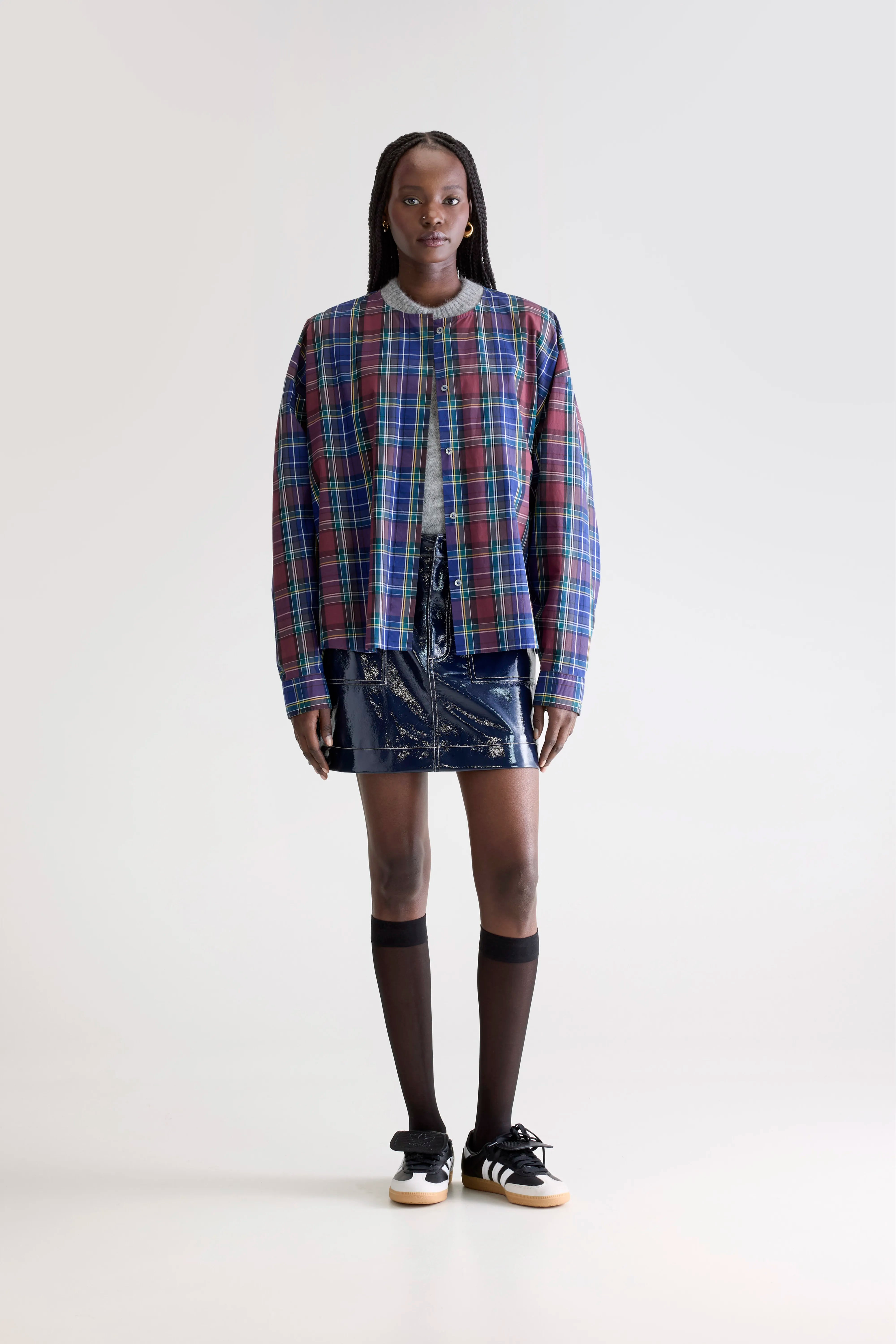 Galatea Tartan Shirt - Check b For Women | Bellerose