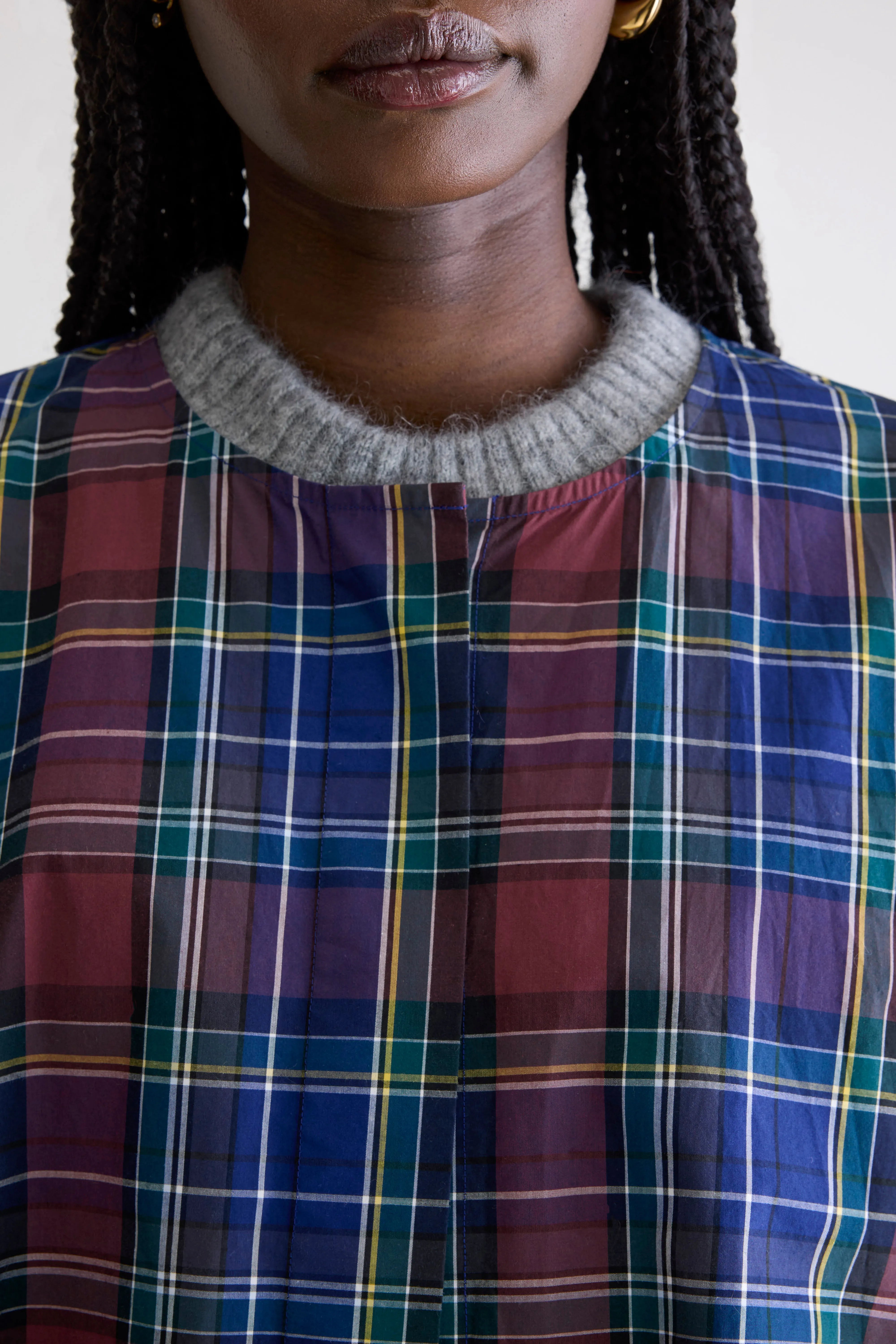 Galatea tartan shirt (252 / W / CHECK B)