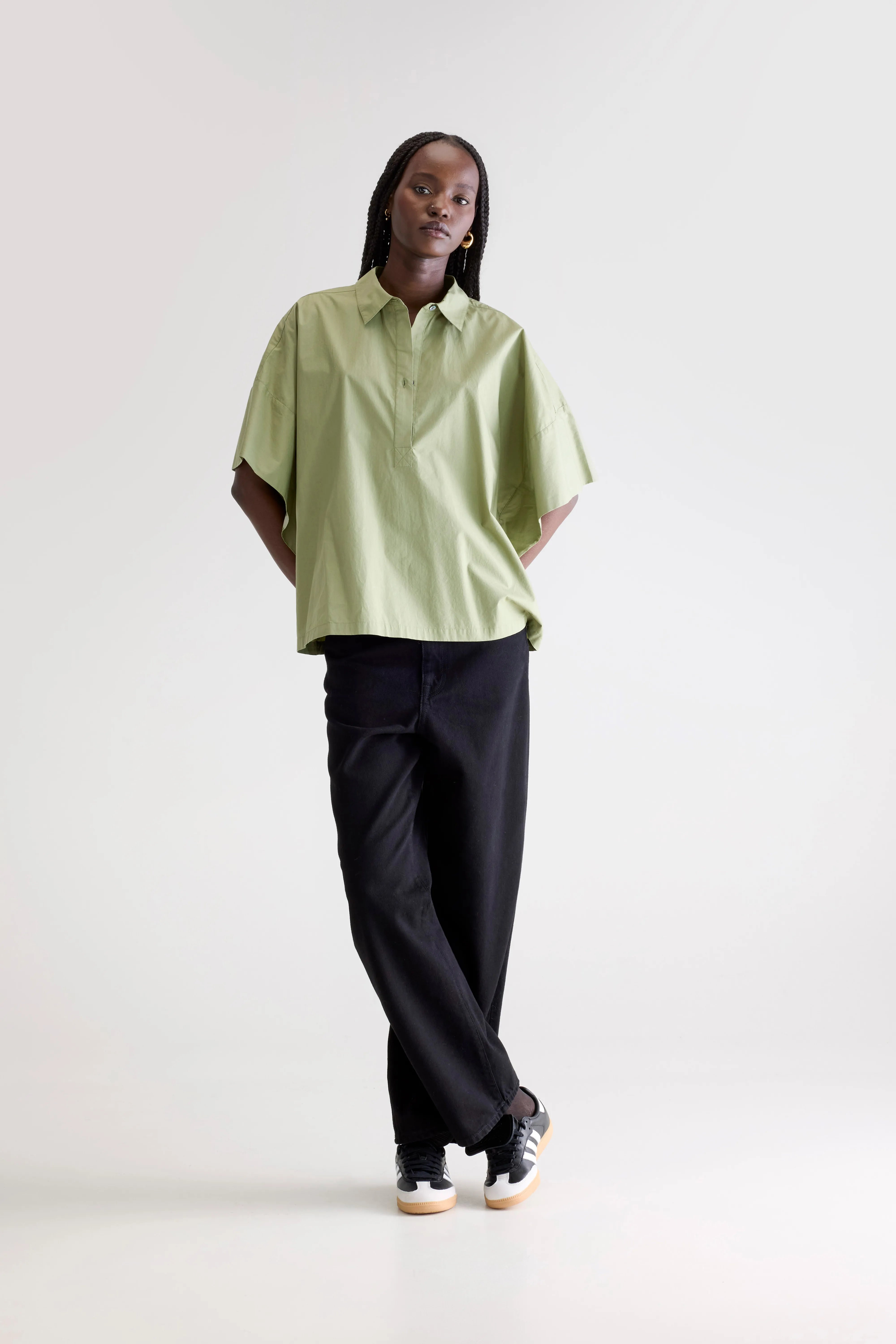 Cairn Short-sleeve Shirt - Sauge For Women | Bellerose