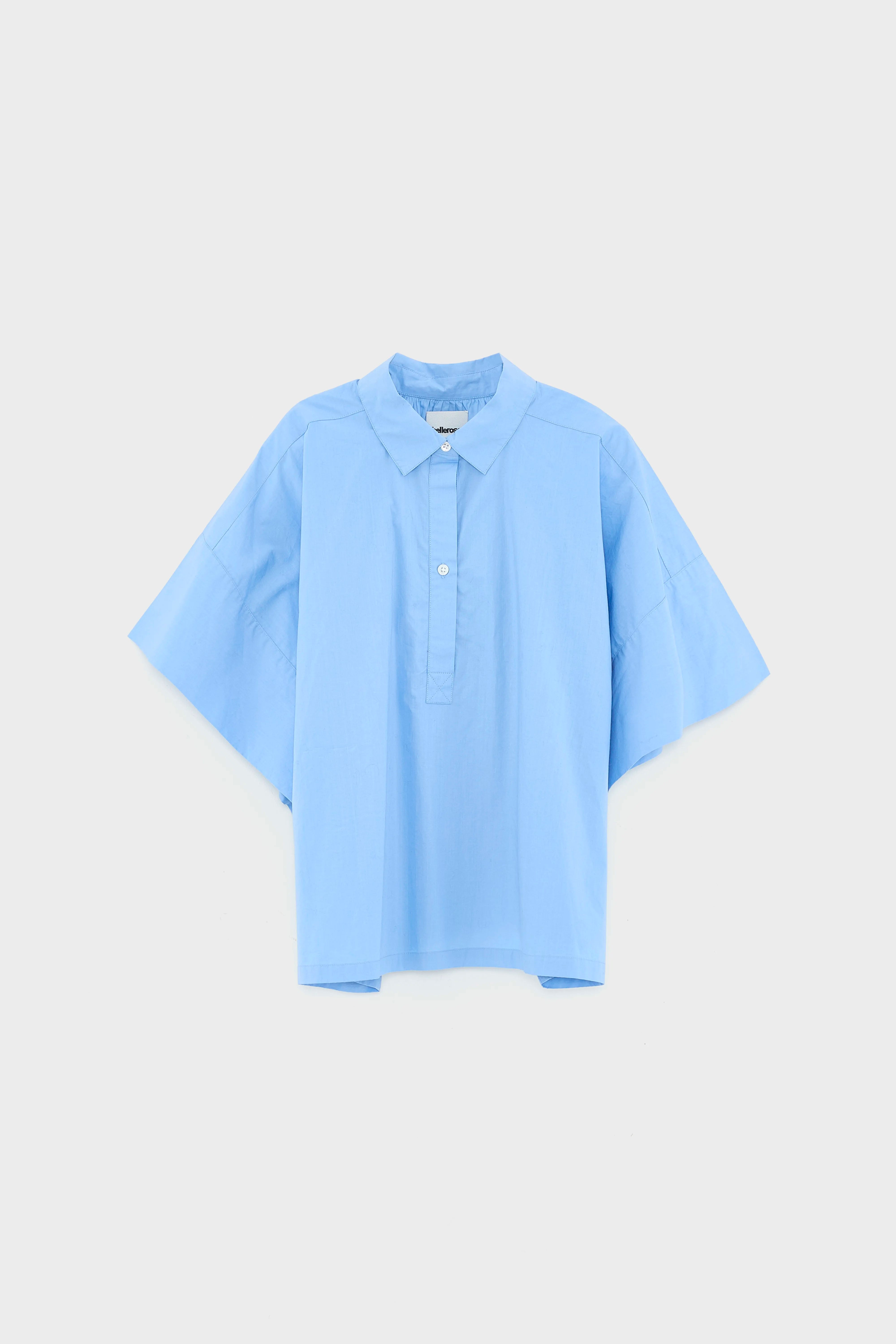 Cairn short-sleeve shirt (252 / W / BLUE SHIRT)