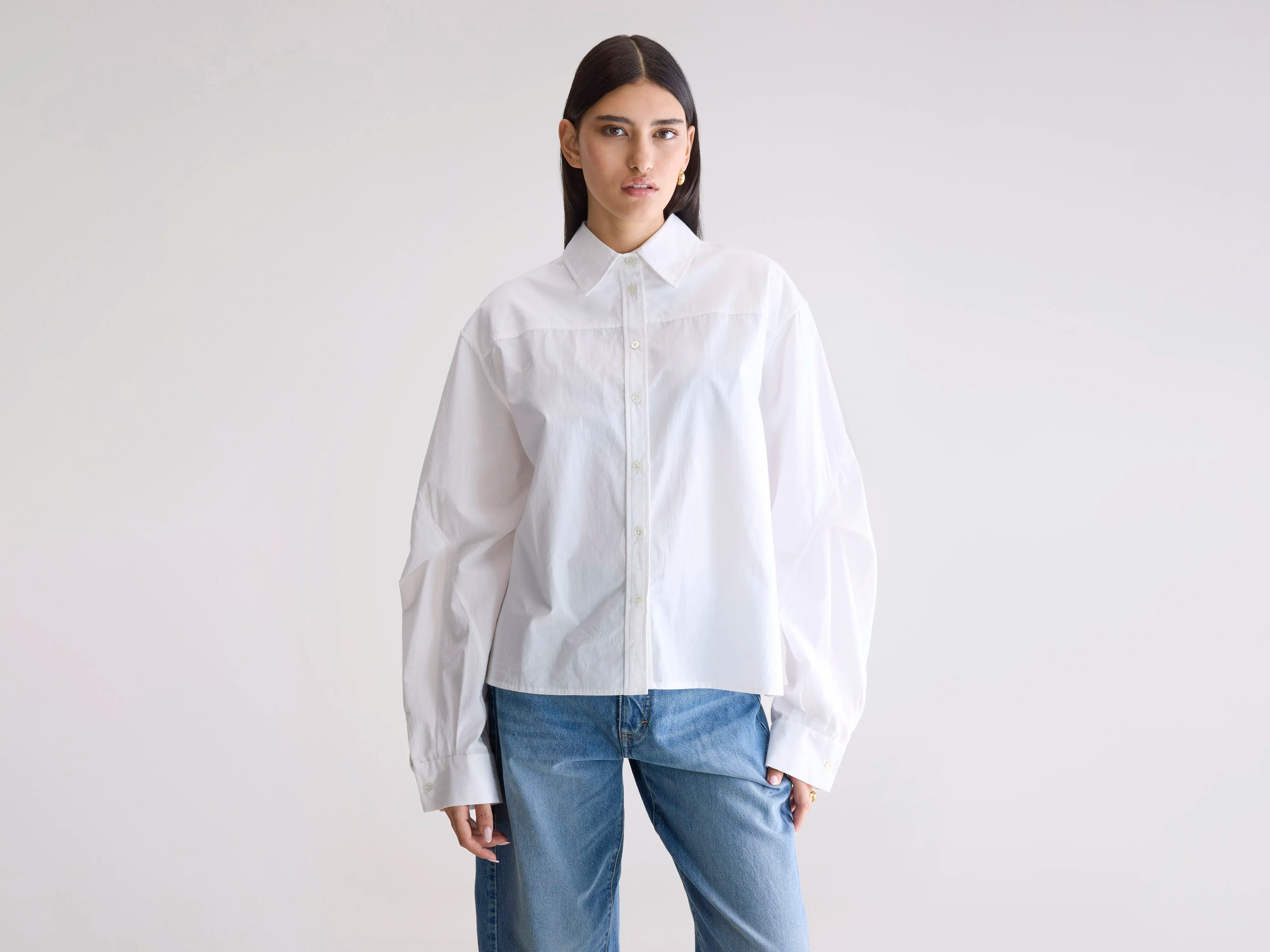 Chemise en popeline Kenza (252 / W / WHITE)