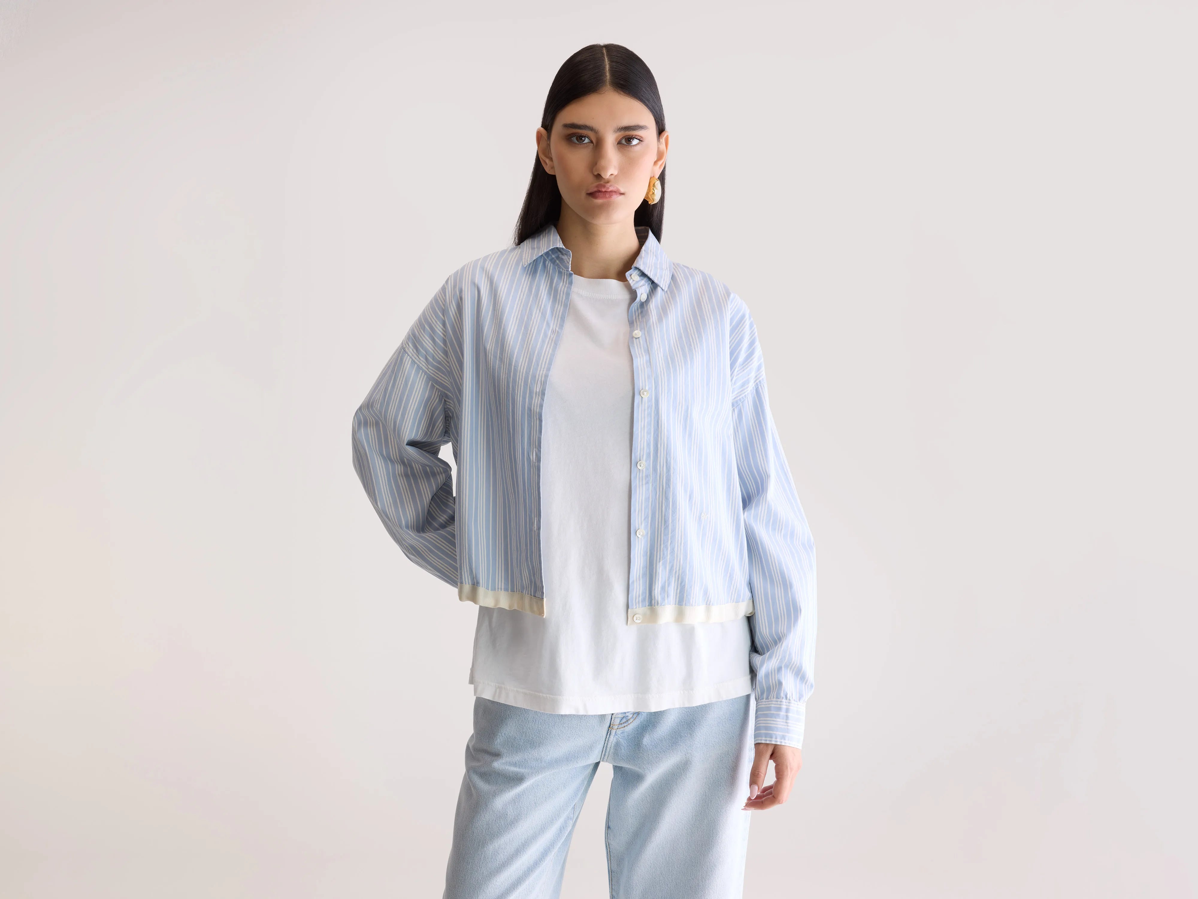 Glow adjustable shirt (252 / W / STRIPE A)
