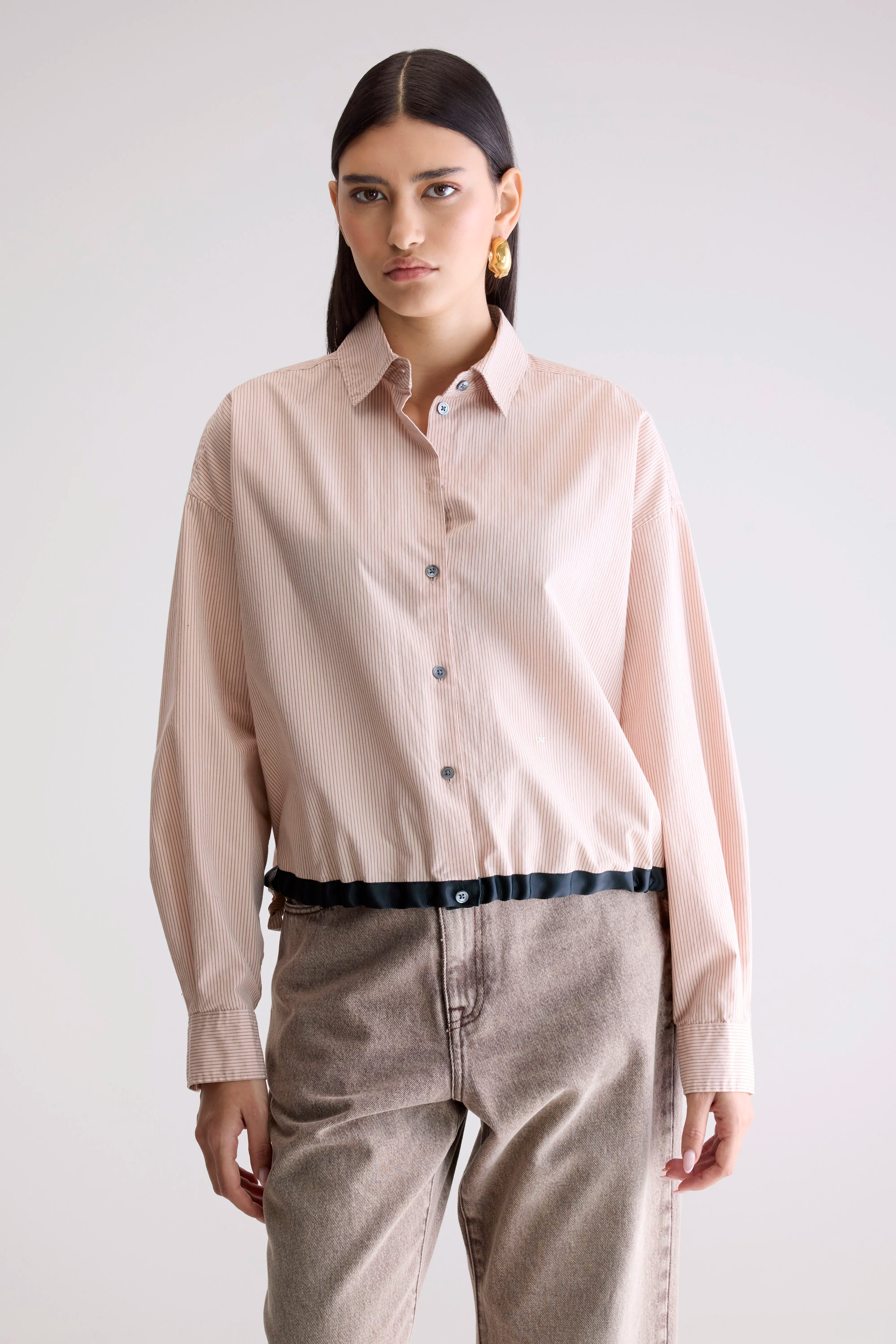 Glow adjustable shirt (252 / W / STRIPE V)