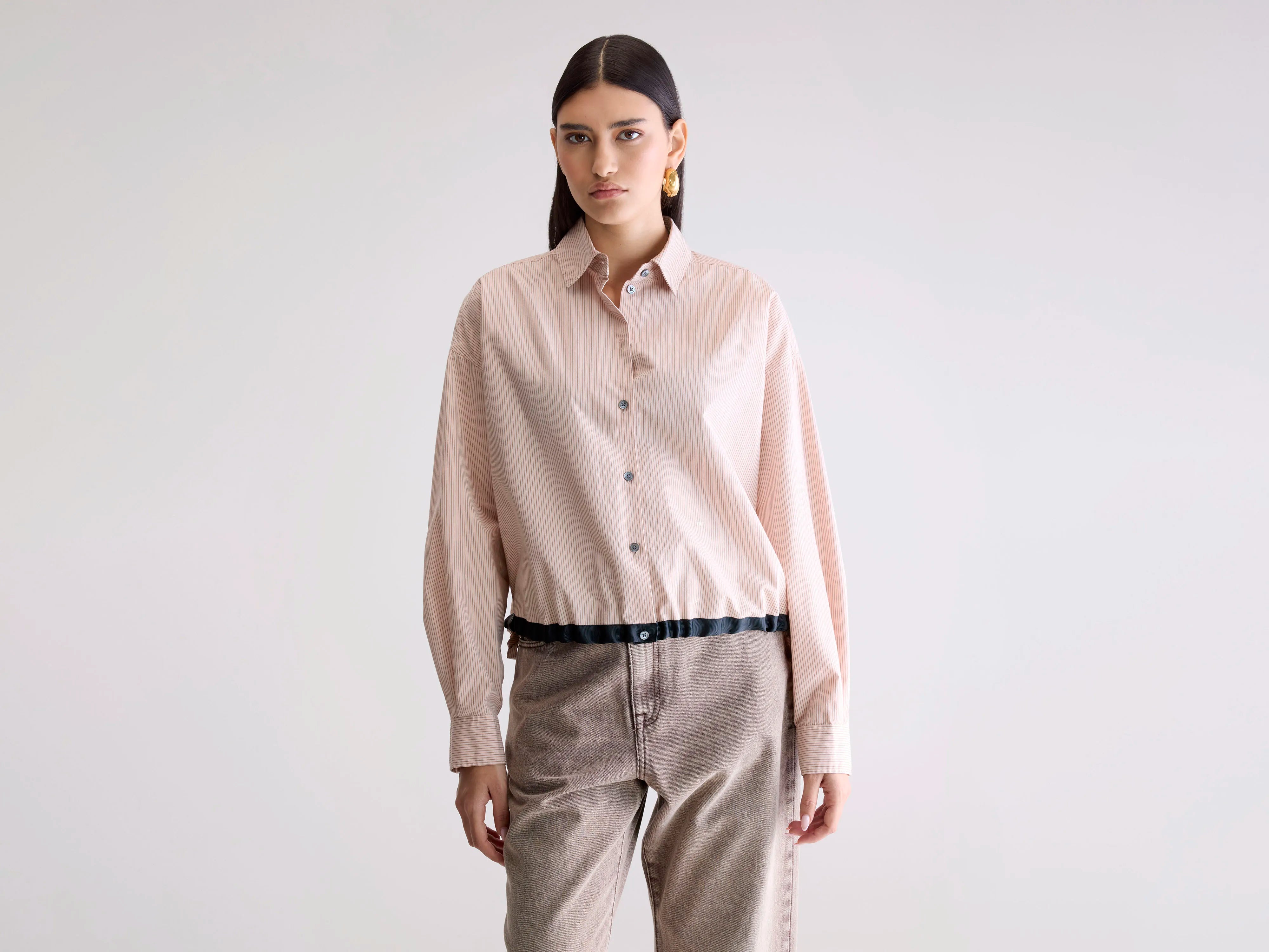 Glow adjustable shirt (252 / W / STRIPE V)