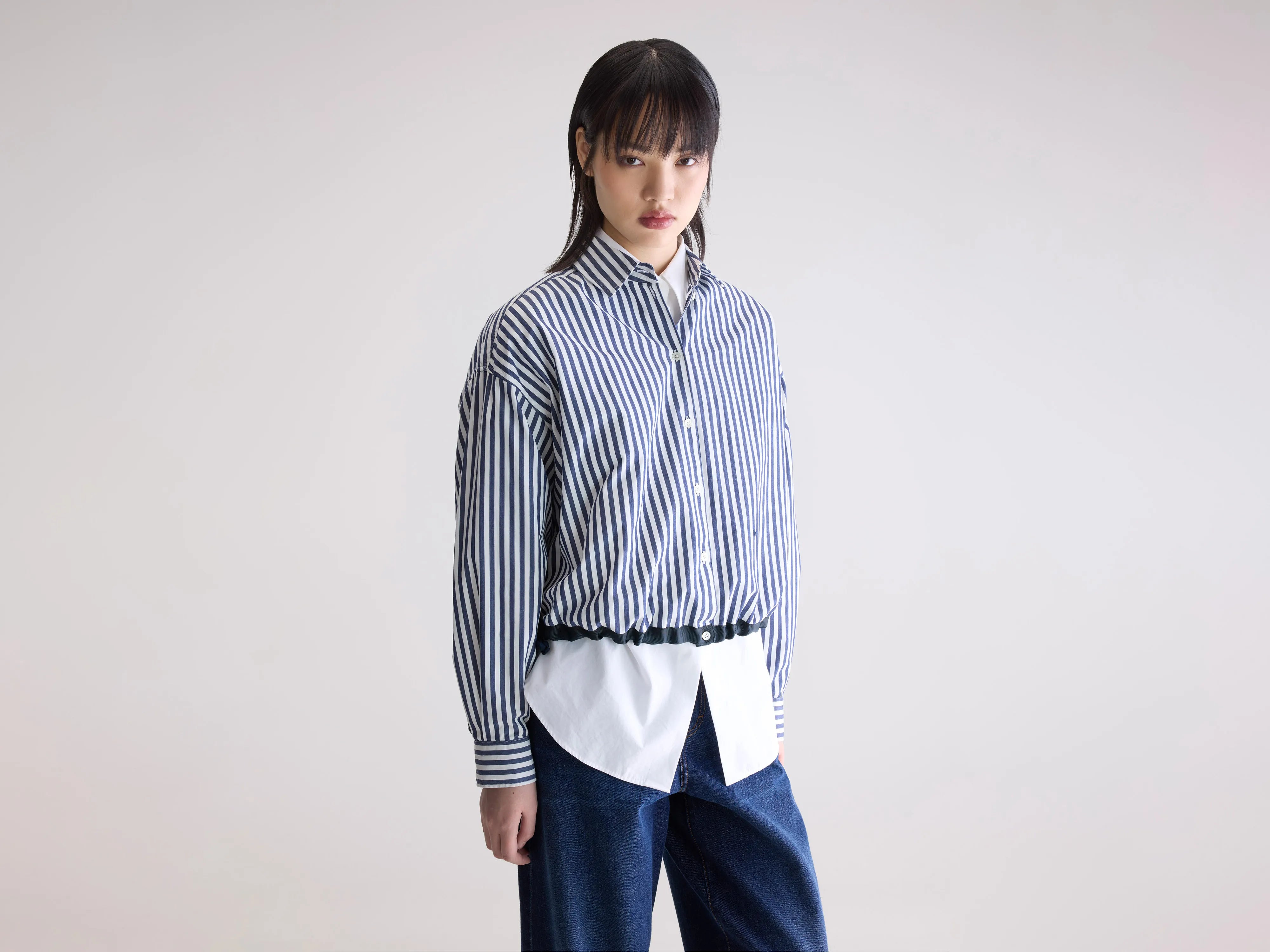 Glow adjustable shirt (252 / W / STRIPE Z)