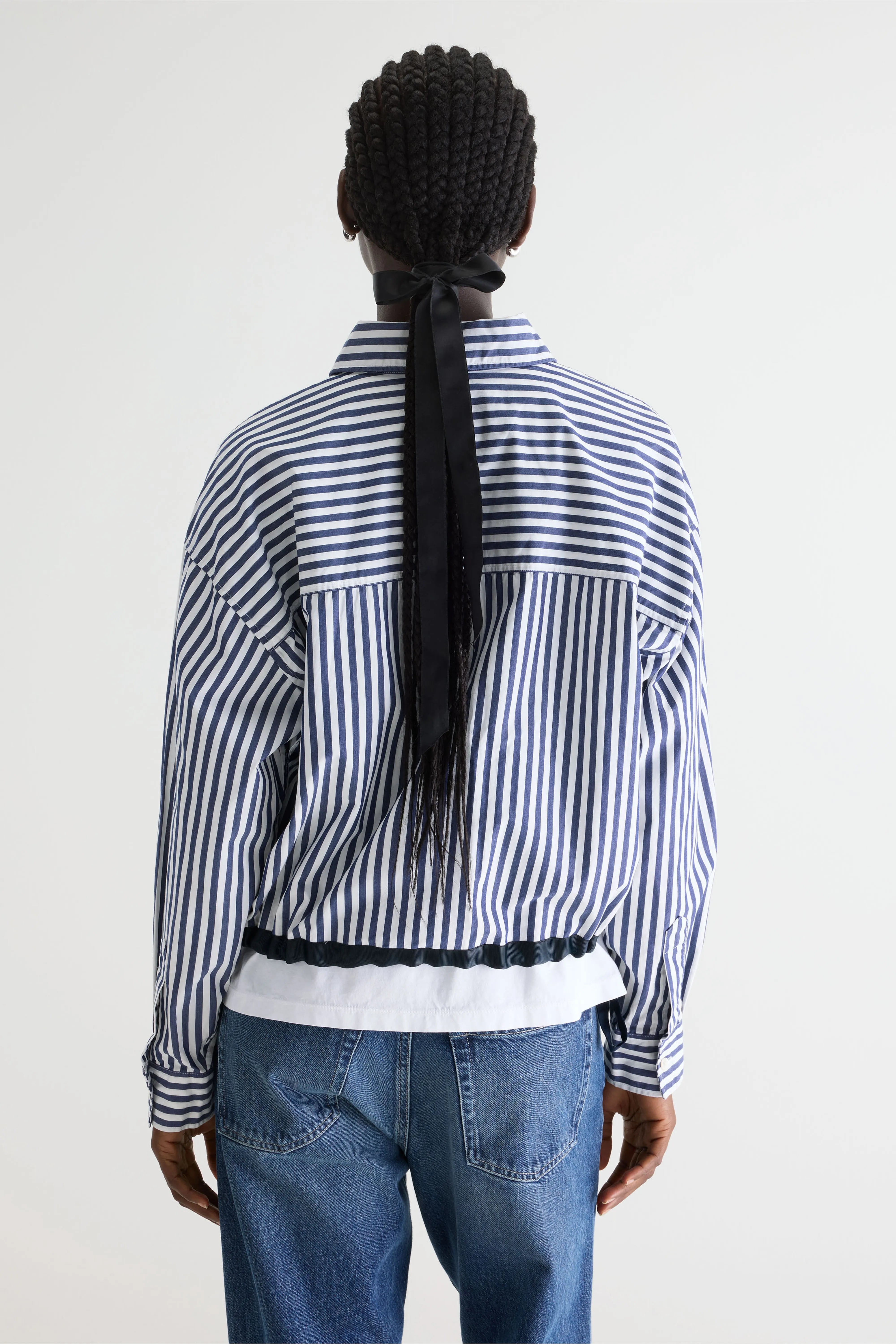 Glow verstelbaar hemd (252 / W / STRIPE Z)