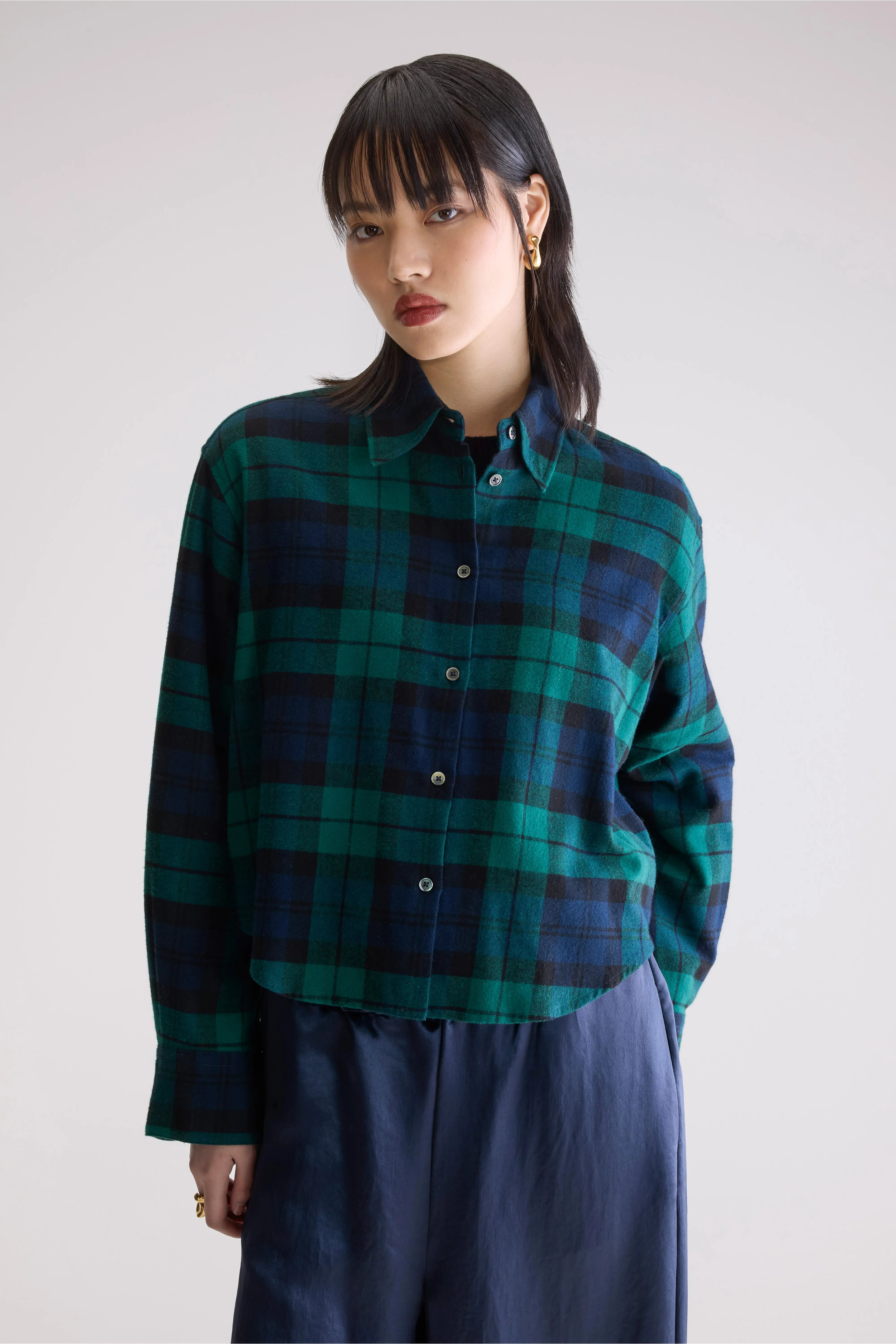Johan Geruit Hemd - Check a Voor Dames | Bellerose