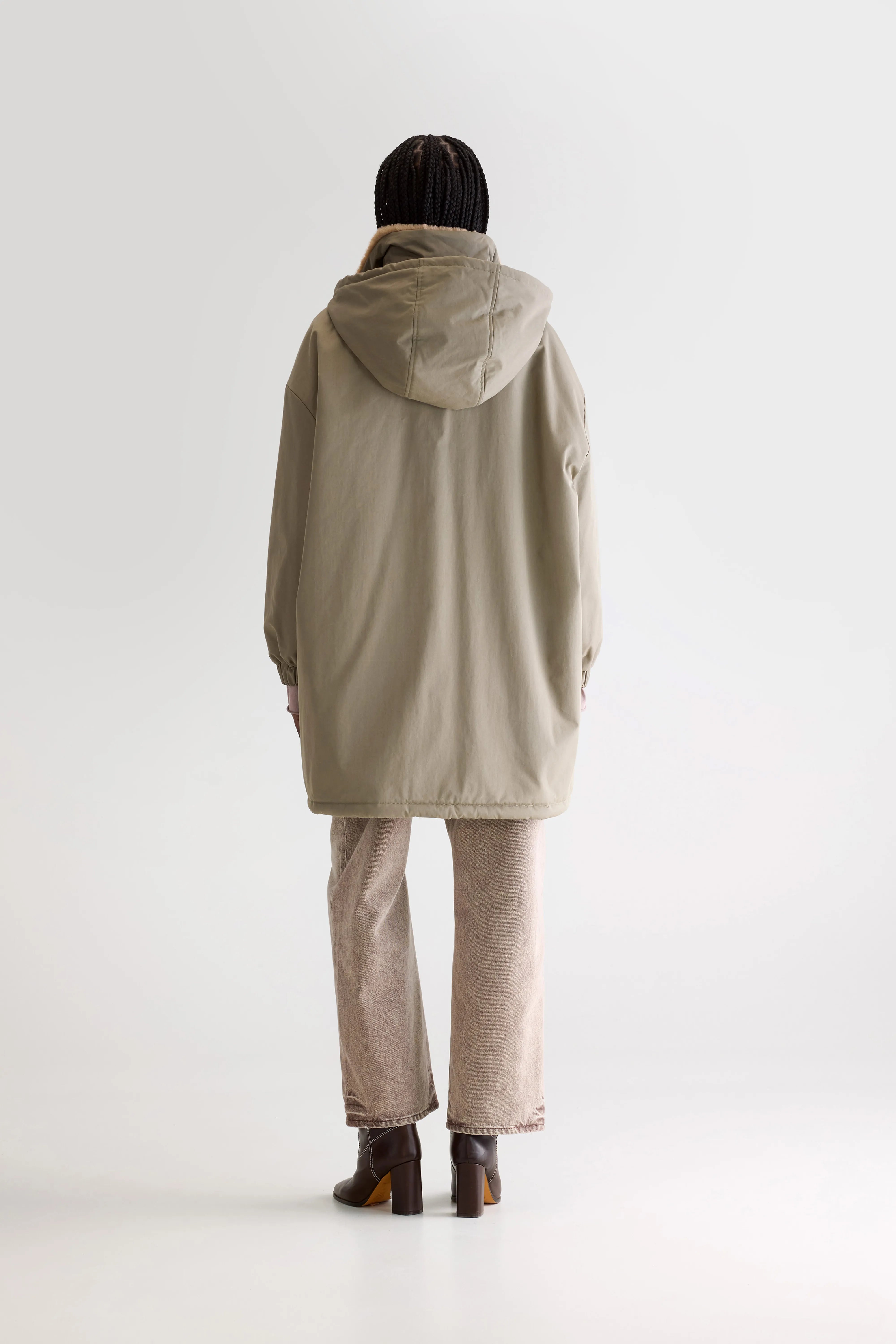 Jade Duffle Parka - Dust For Women | Bellerose
