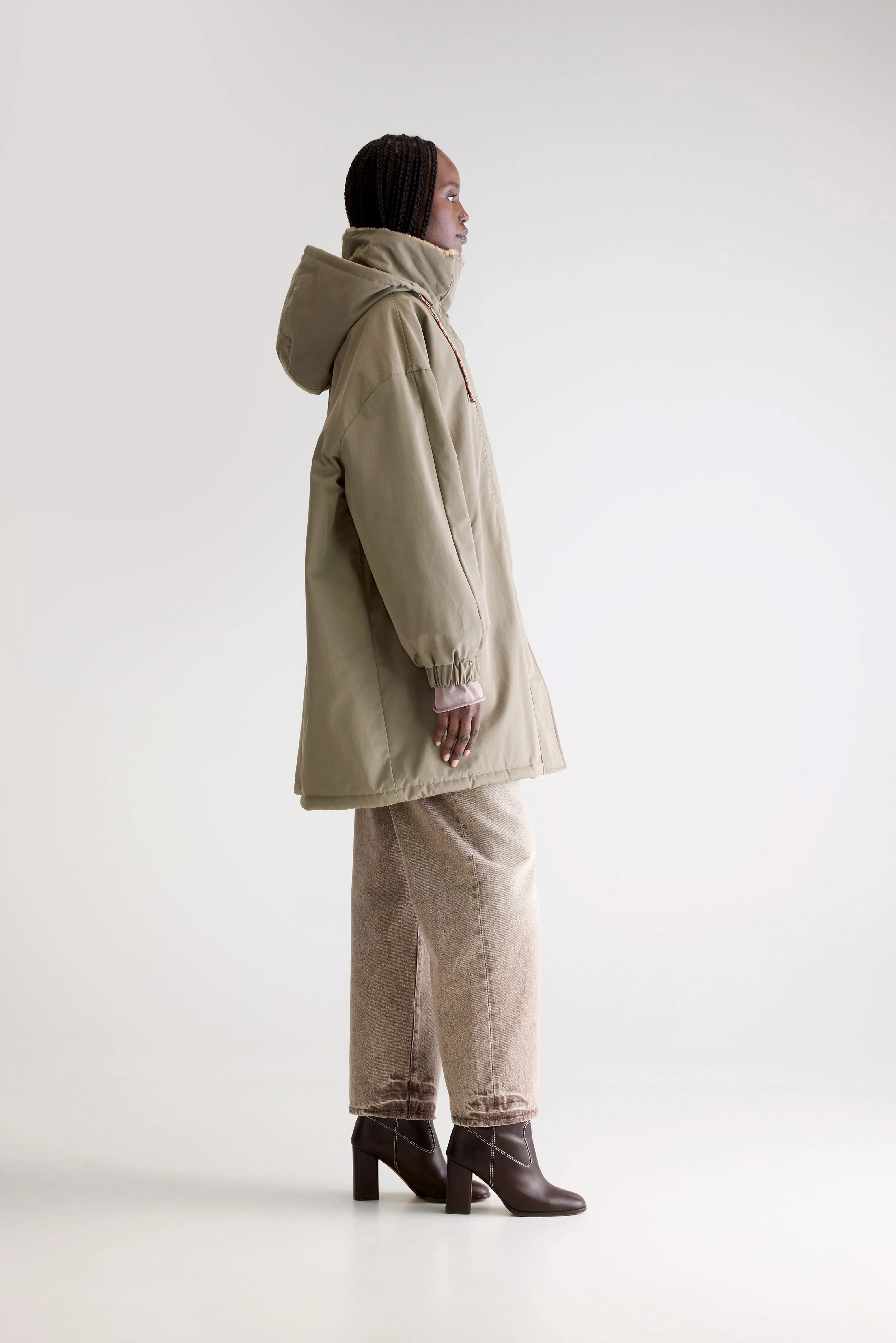 Jade Duffle Parka - Dust For Women | Bellerose