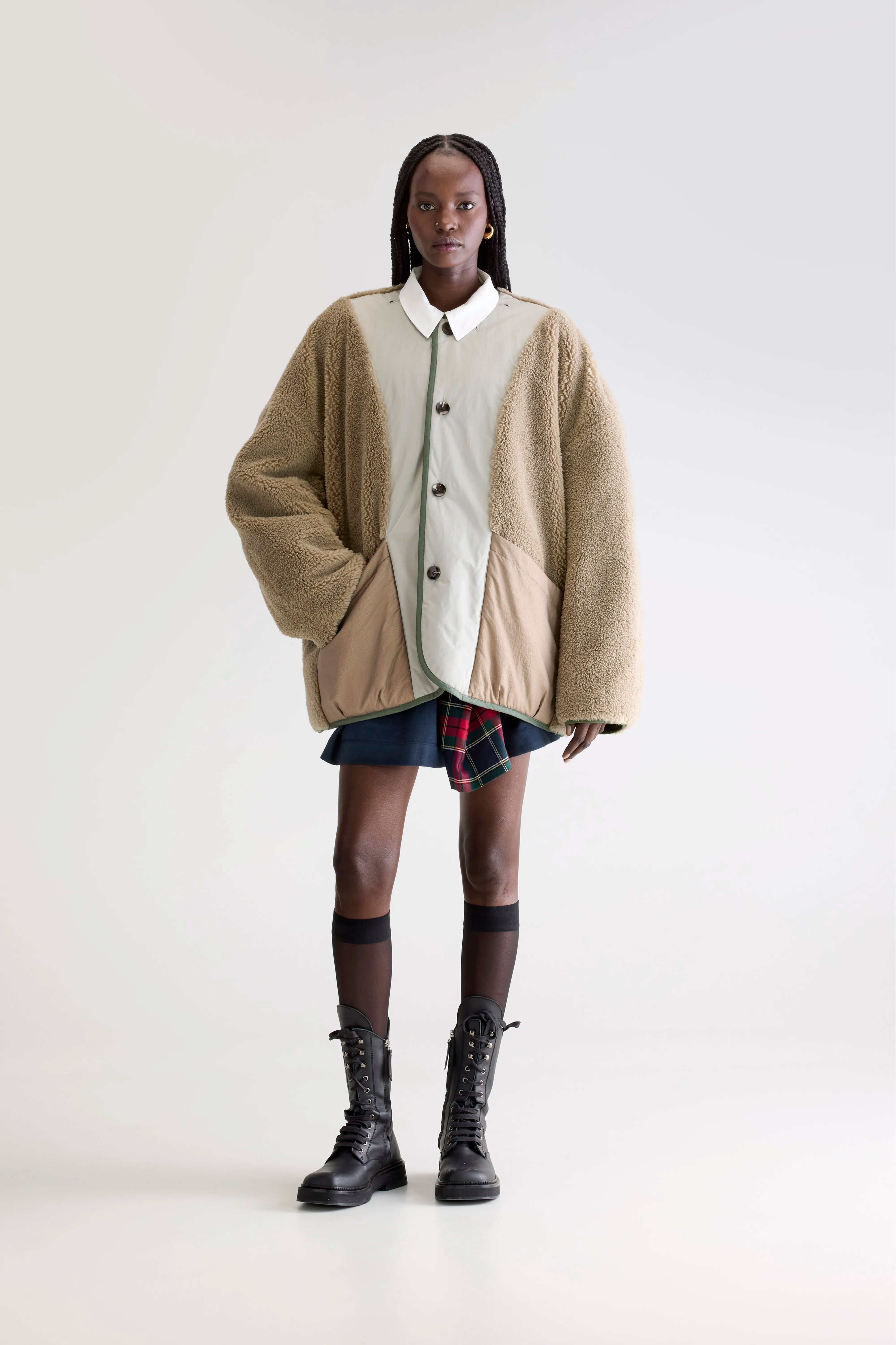 Veste Teddy Hampton - Eucalyptus Pour Femme | Bellerose