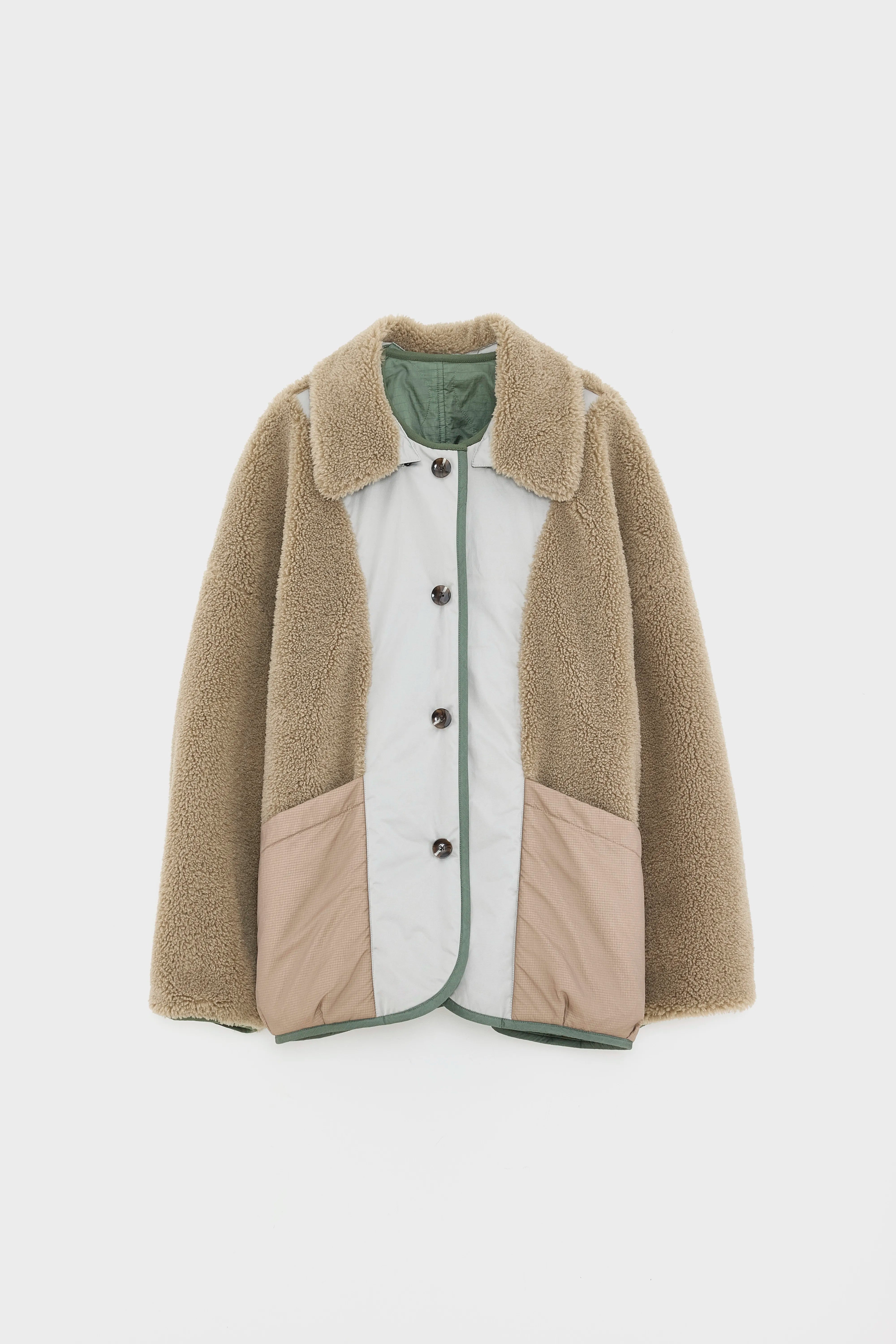 Hampton teddy jas (252 / W / EUCALYPTUS)