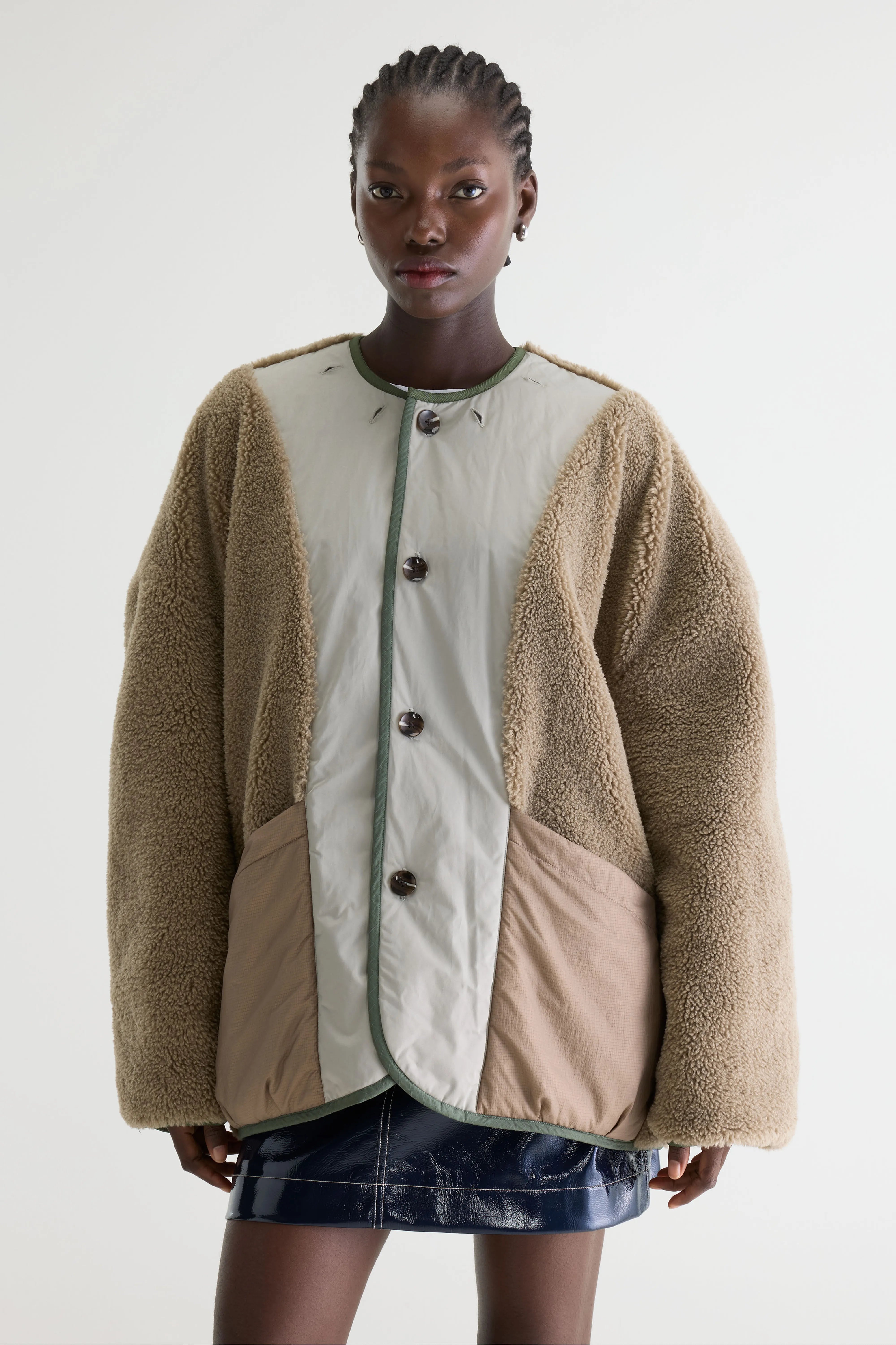 Hampton Teddy Jas - Eucalyptus Voor Dames | Bellerose