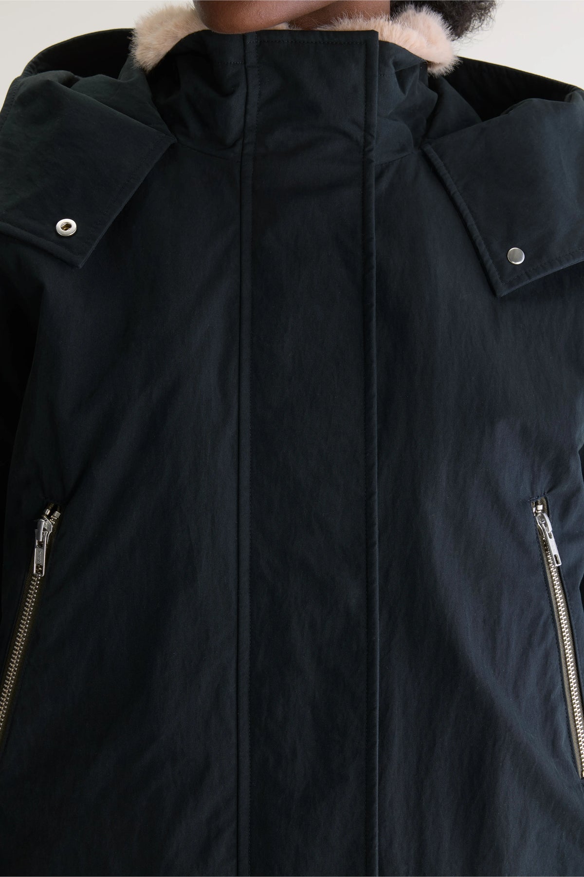 Herna Cropped Jasje - Black beauty Voor Dames | Bellerose