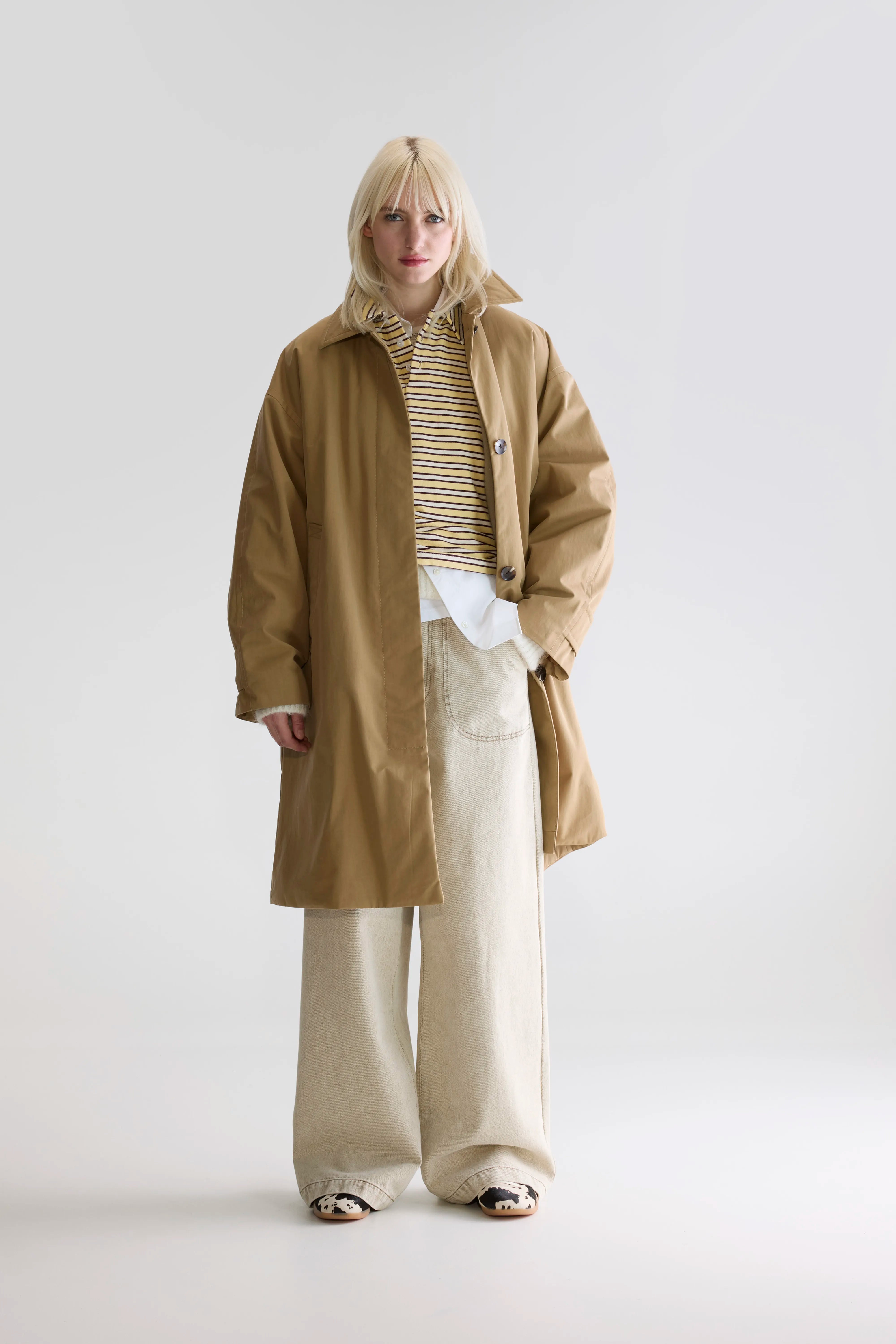 Hestia Trenchcoat - Clay For Women | Bellerose