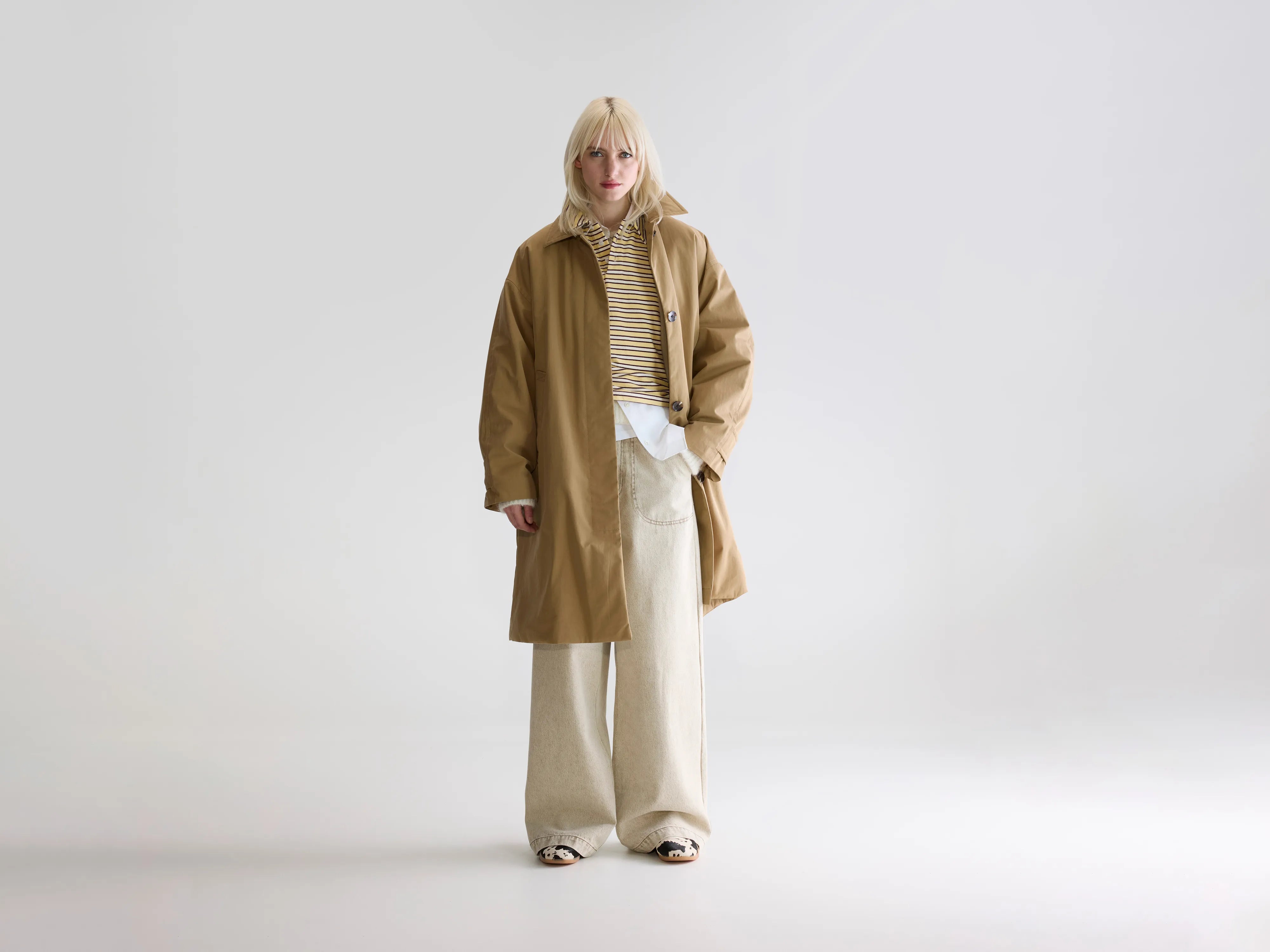 Hestia camel trenchcoat (252 / W / CLAY)