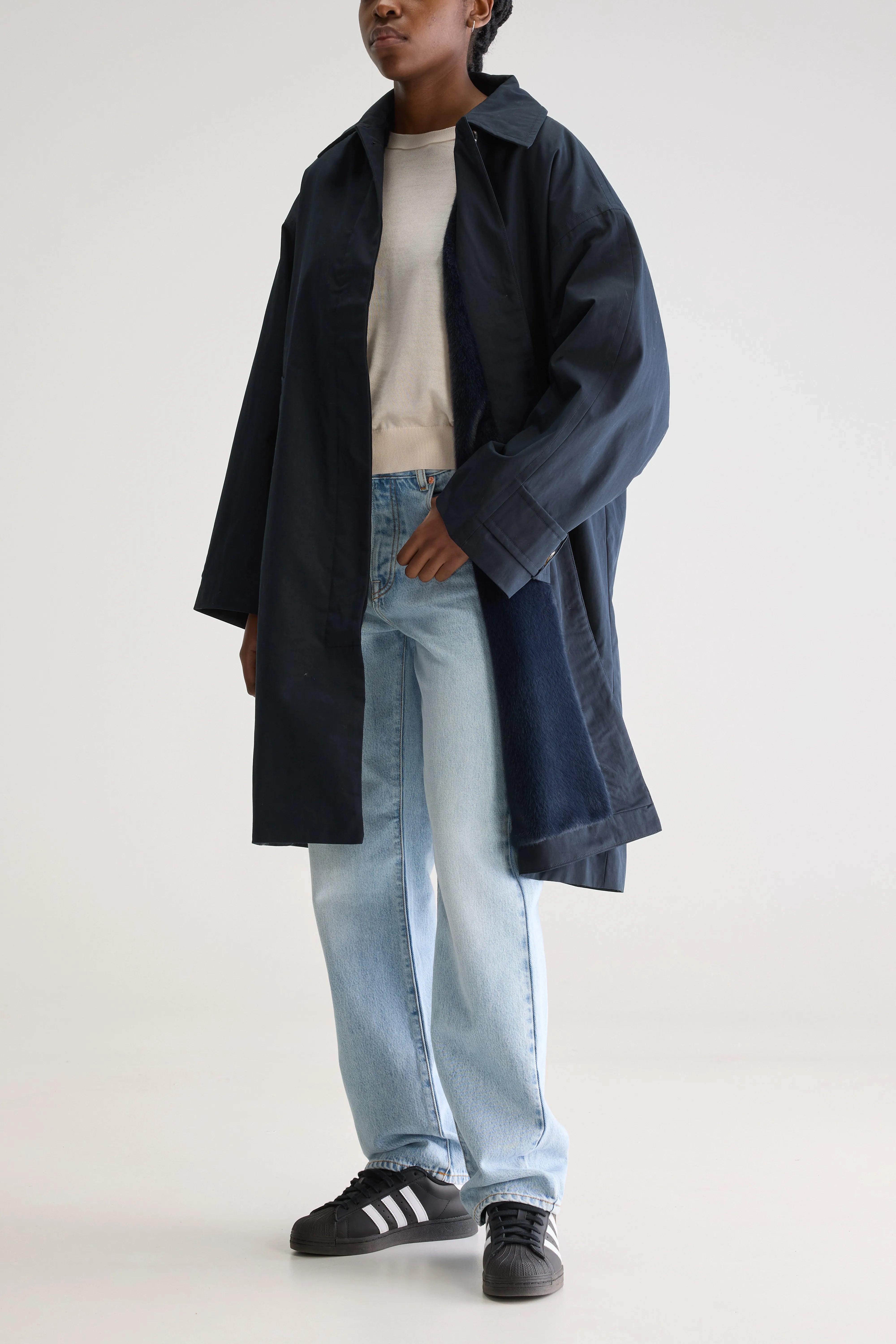 Manteau Trench Hestia - Navy Pour Femme | Bellerose