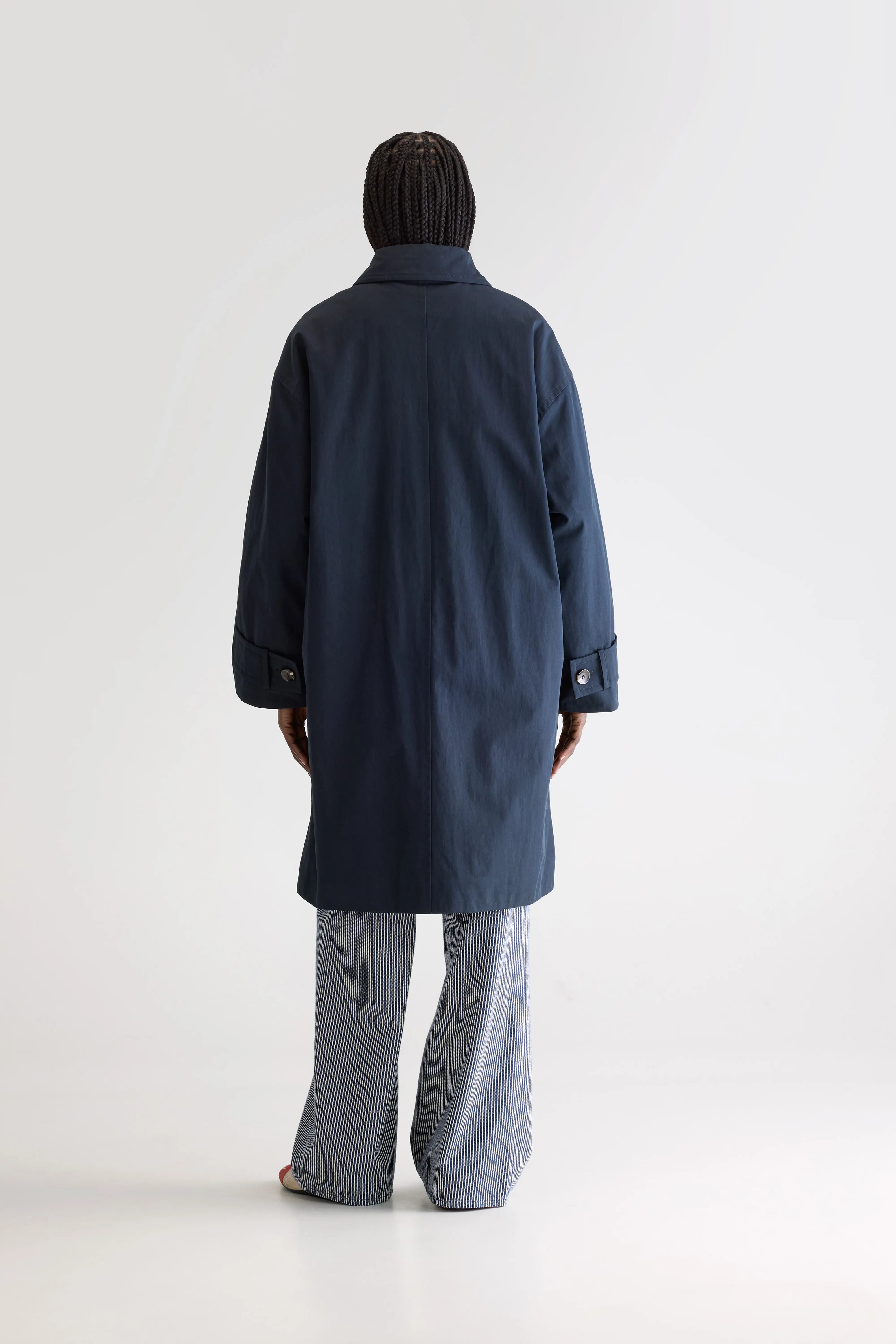 Manteau Trench Hestia - Navy Pour Femme | Bellerose