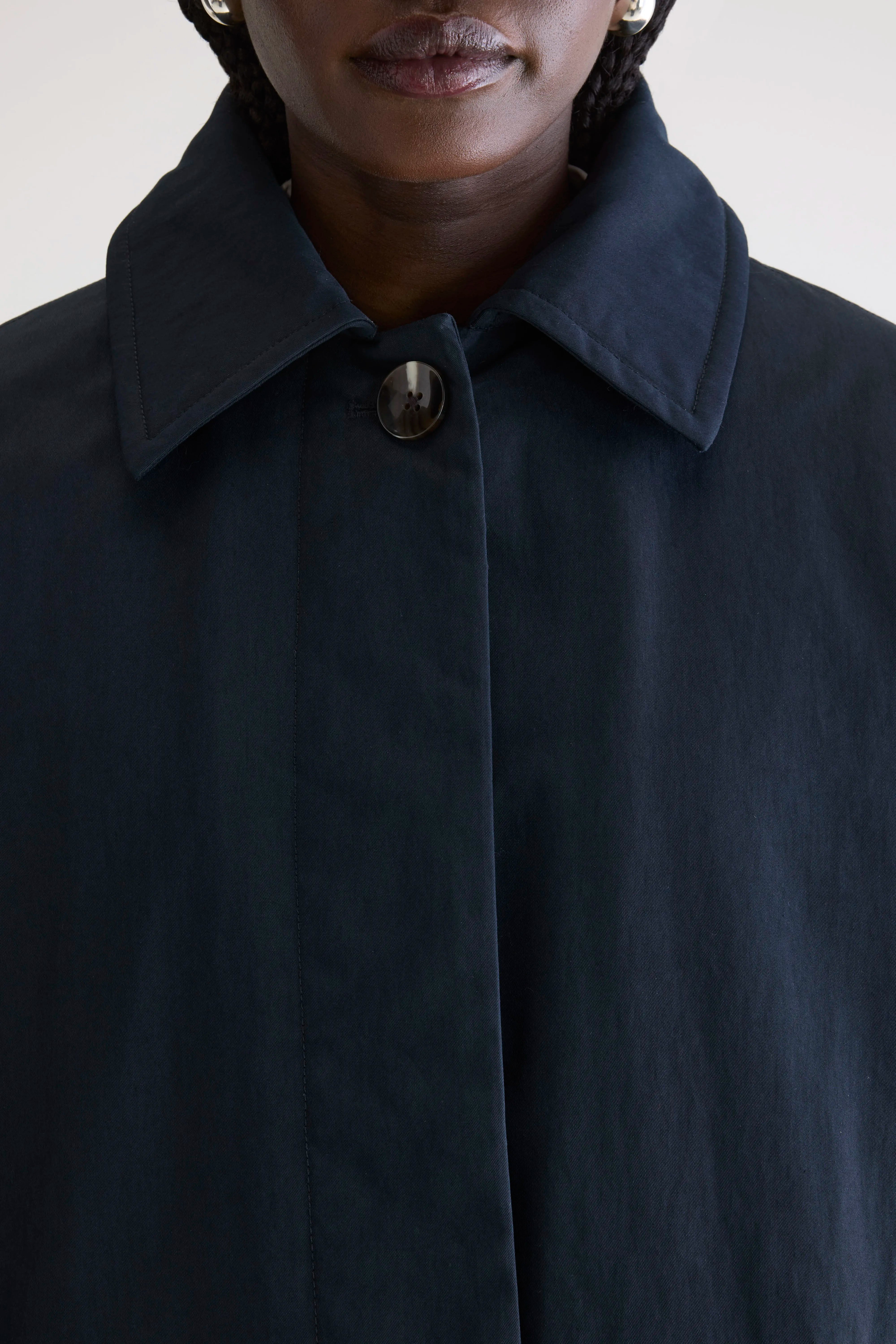 Hestia trenchcoat (252 / W / NAVY)
