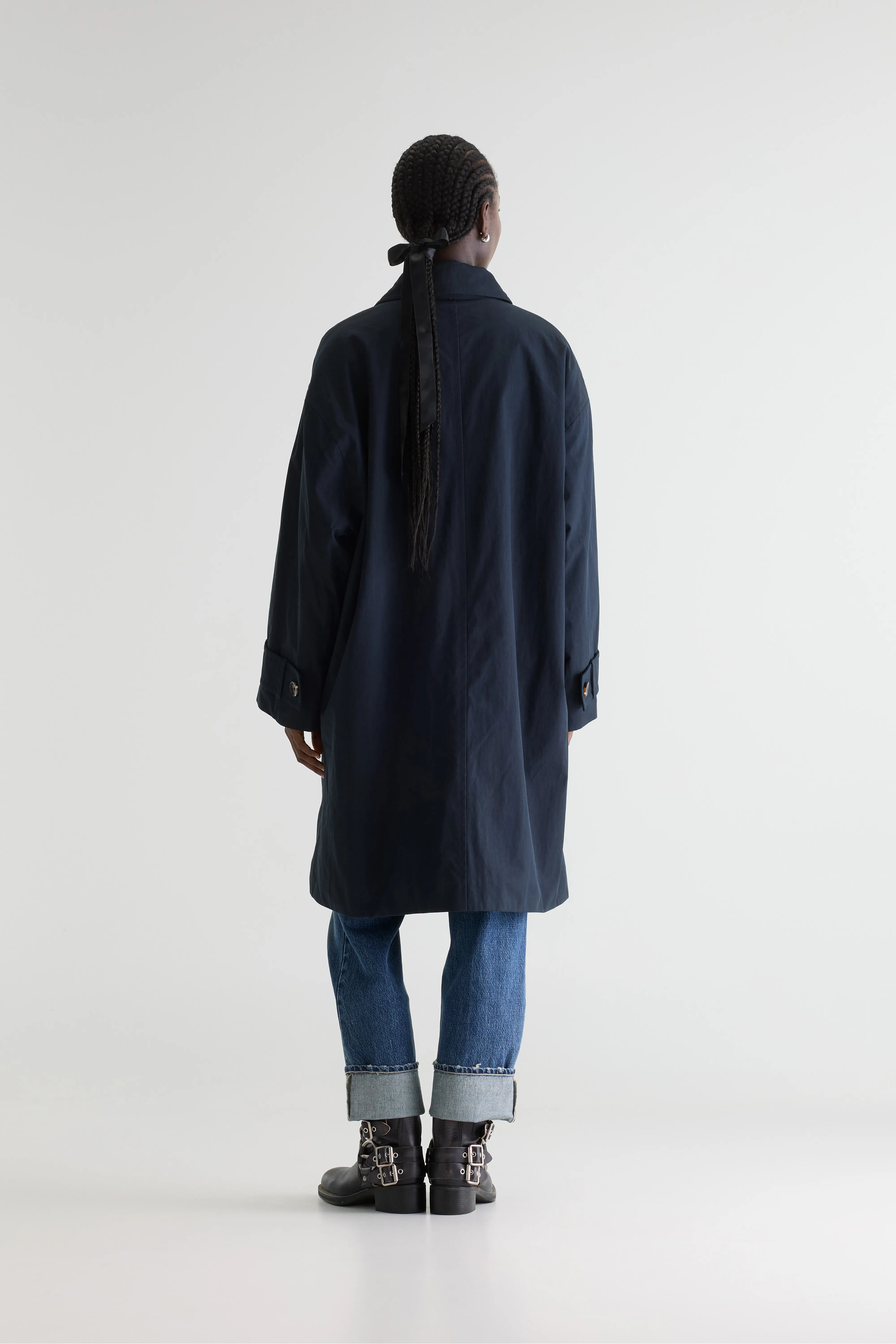 Hestia Trenchcoat - Navy Voor Dames | Bellerose