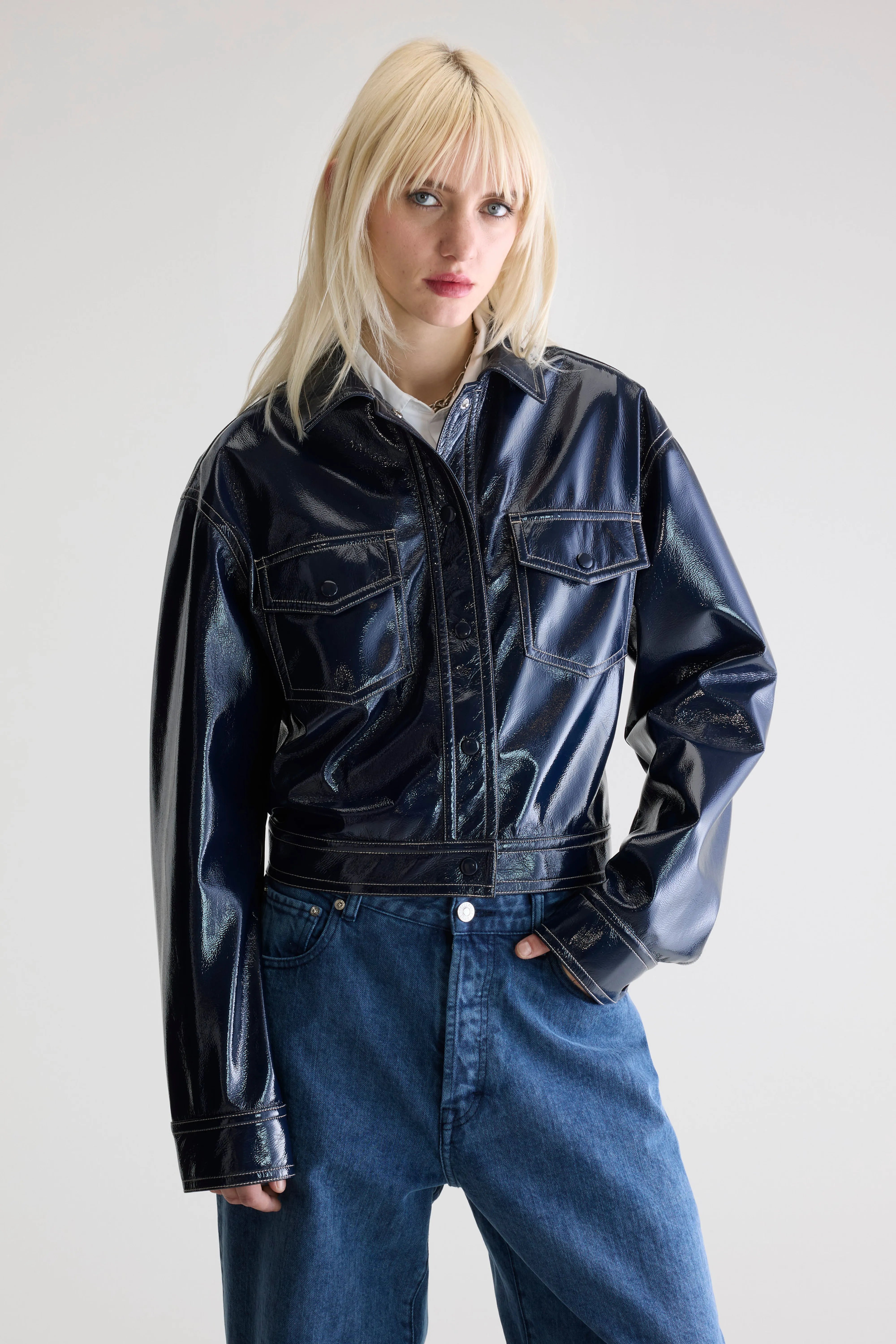 Houry Relaxed Jacket - Captain For Women | Bellerose