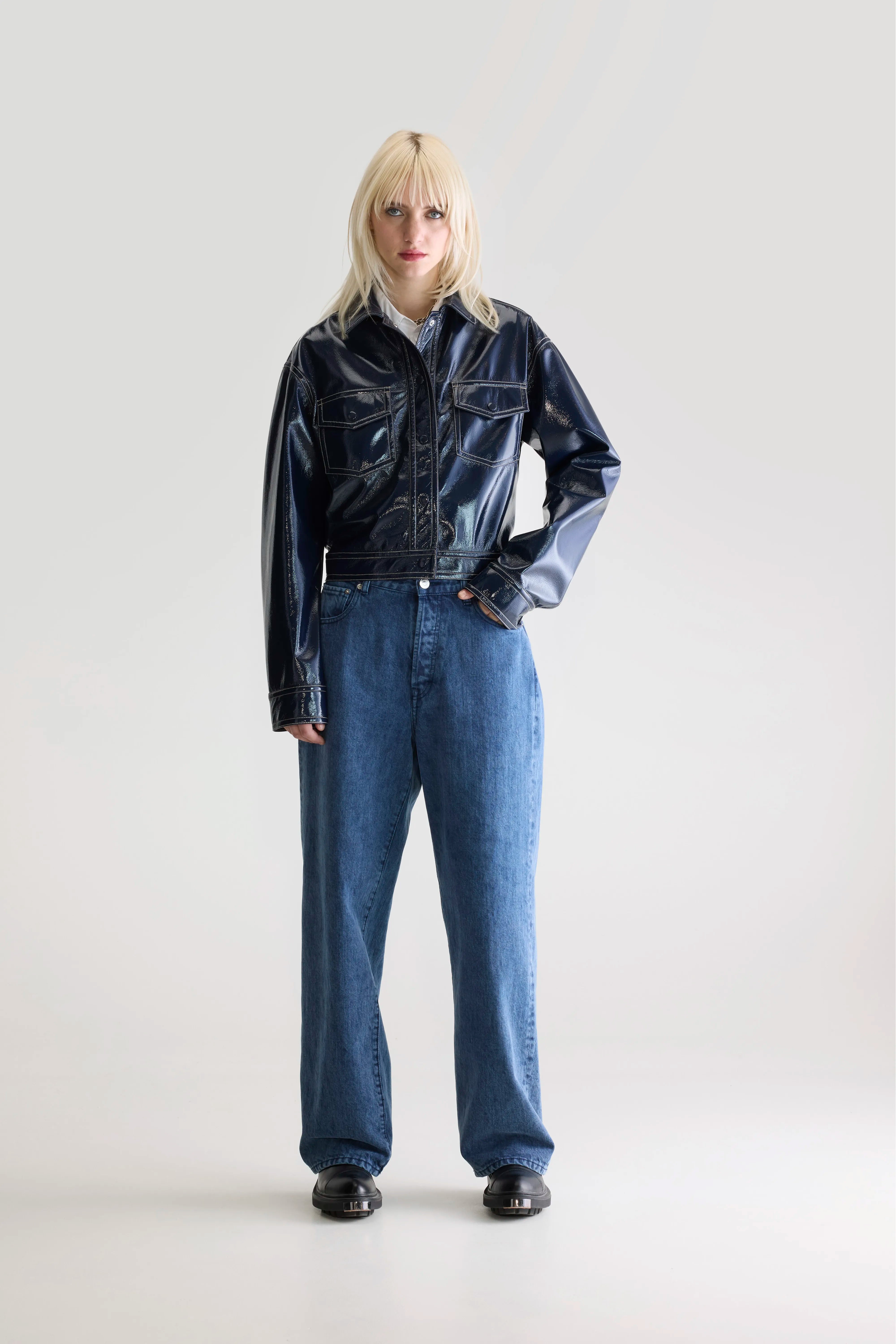 Houry Relaxed Jacket - Captain For Women | Bellerose