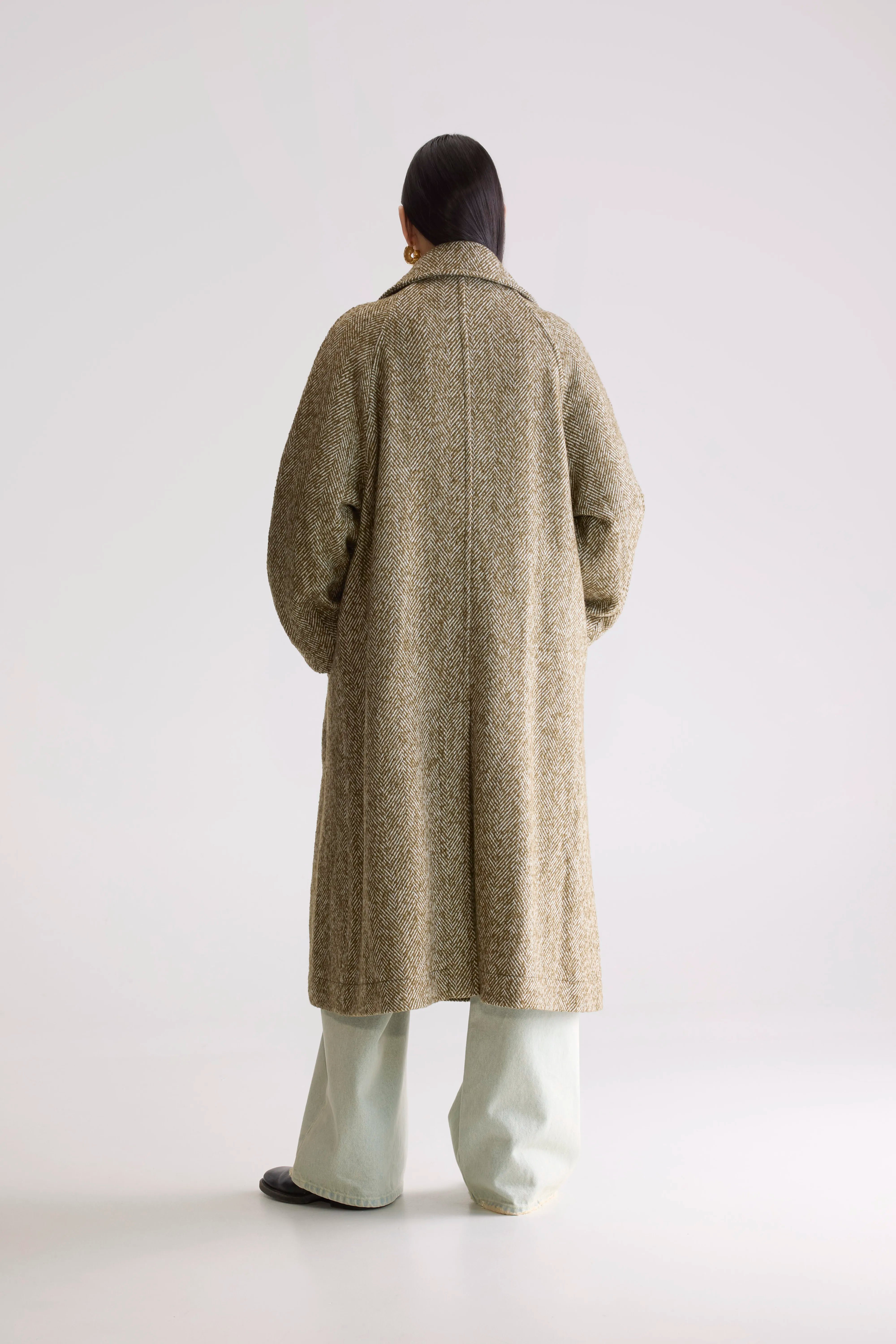 Juliette Lange Wollen Mantel - Combo a Voor Dames | Bellerose