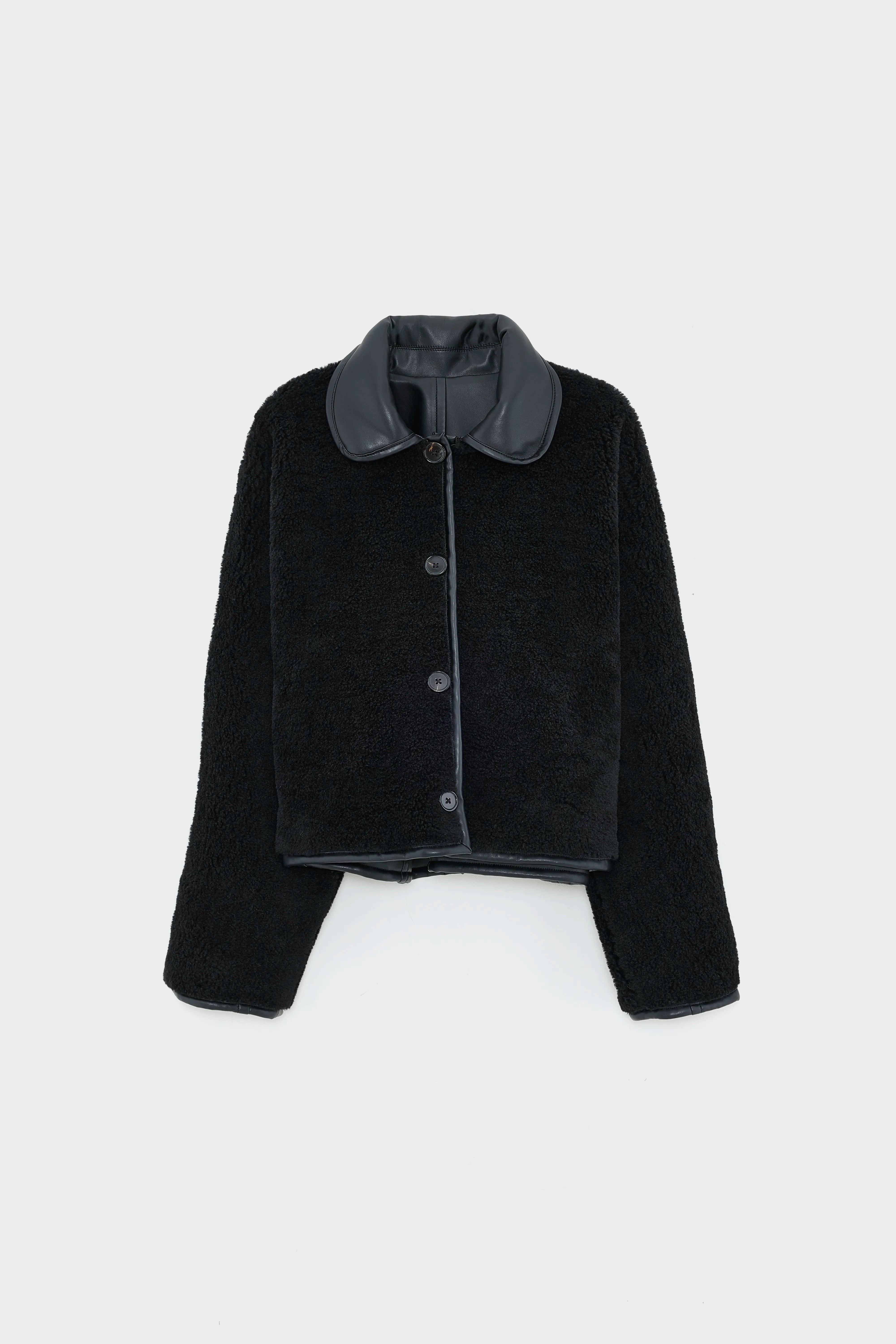 Veste en similicuir Josh (252 / W / BLACK)