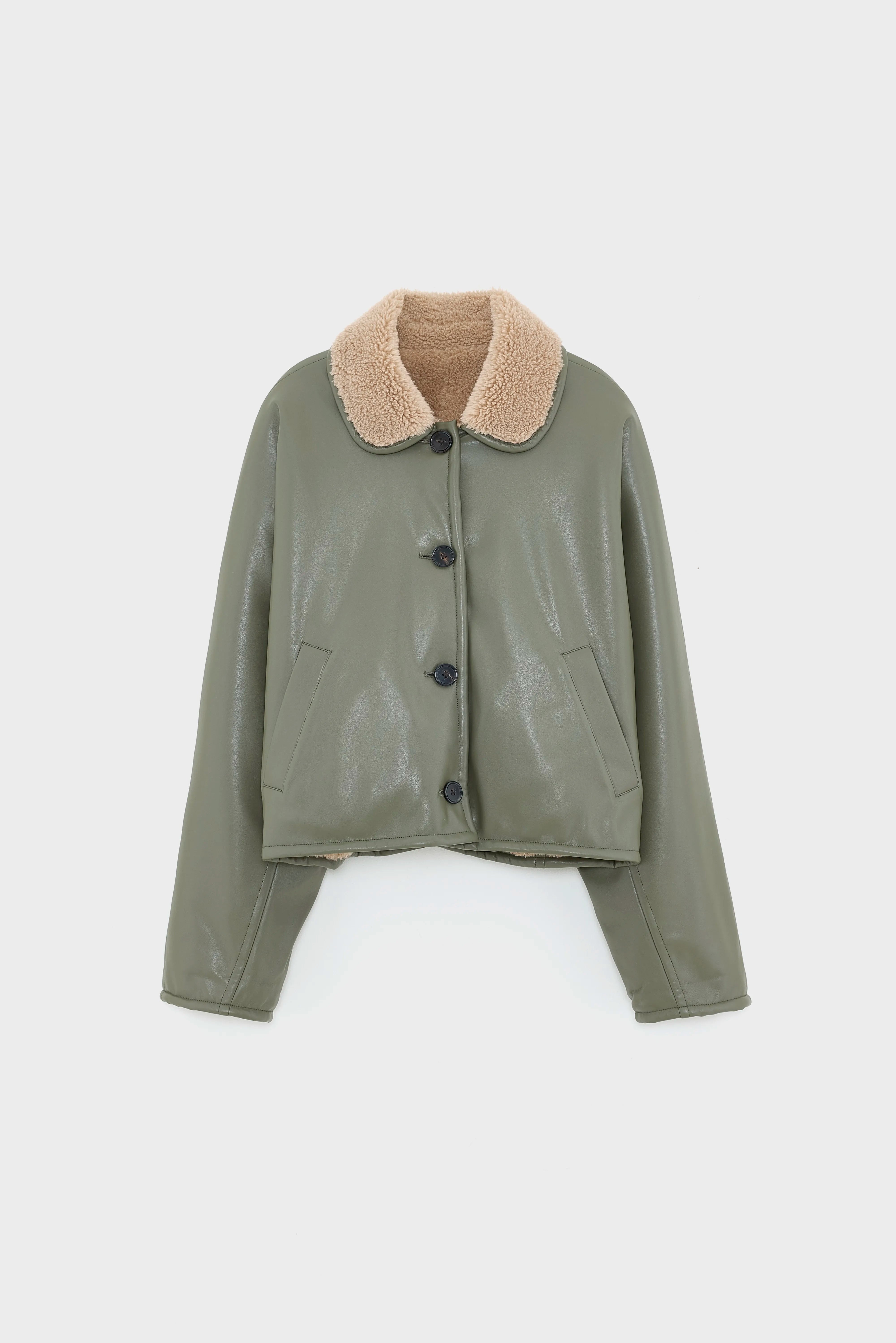 Veste en similicuir Josh (252 / W / SAGE)
