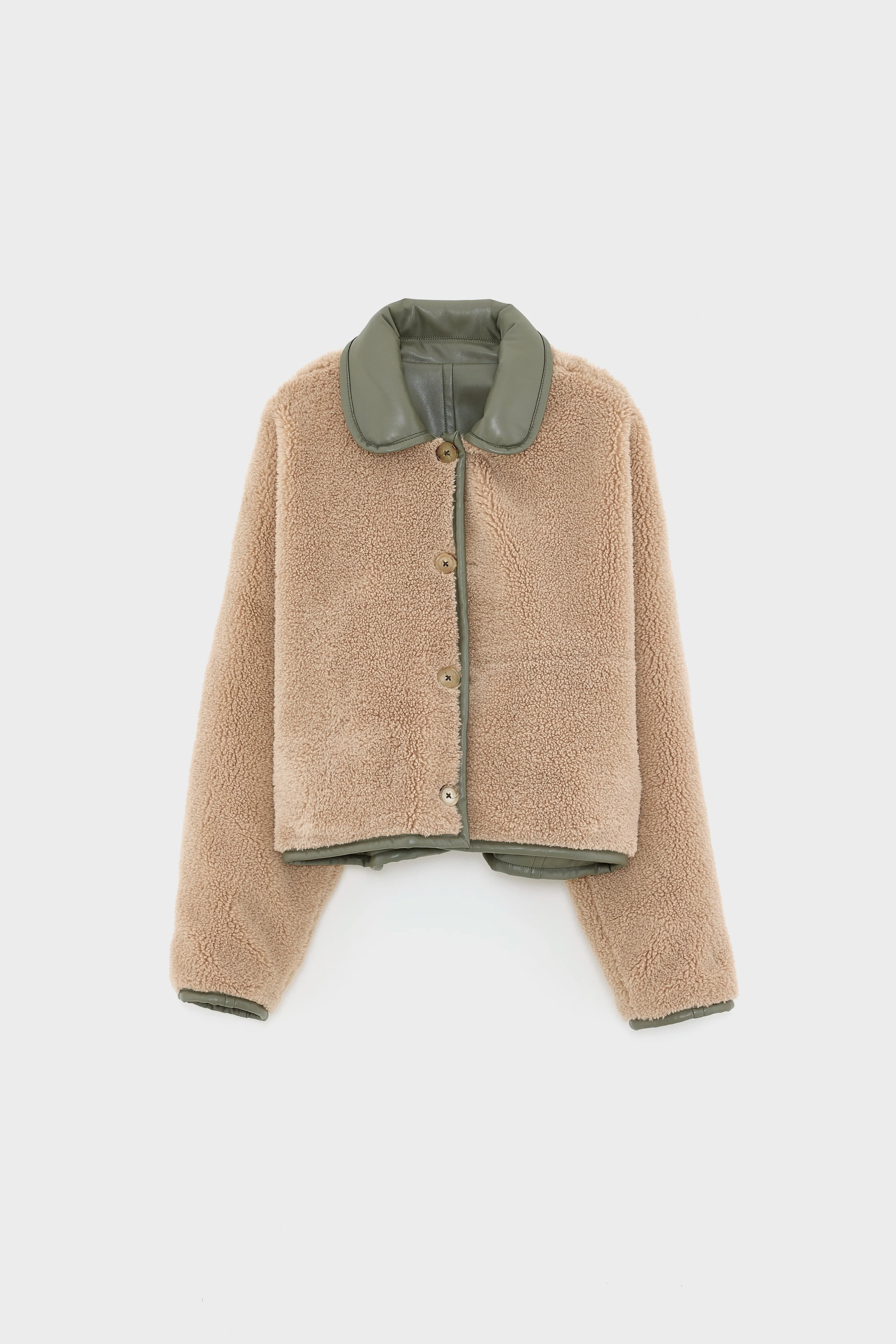 Veste en similicuir Josh (252 / W / SAGE)