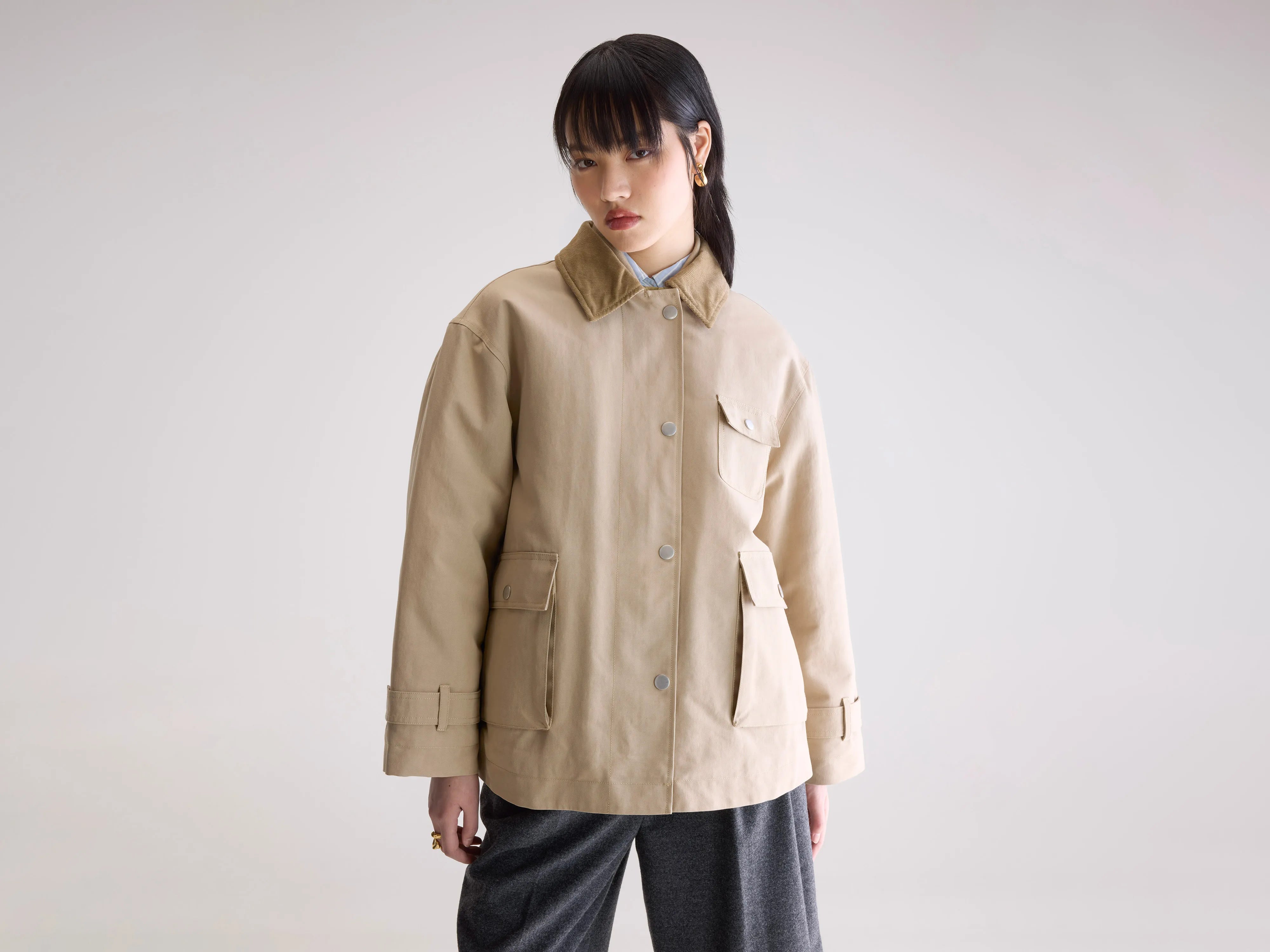 Jungle relaxed jacket (252 / W / CLAY)