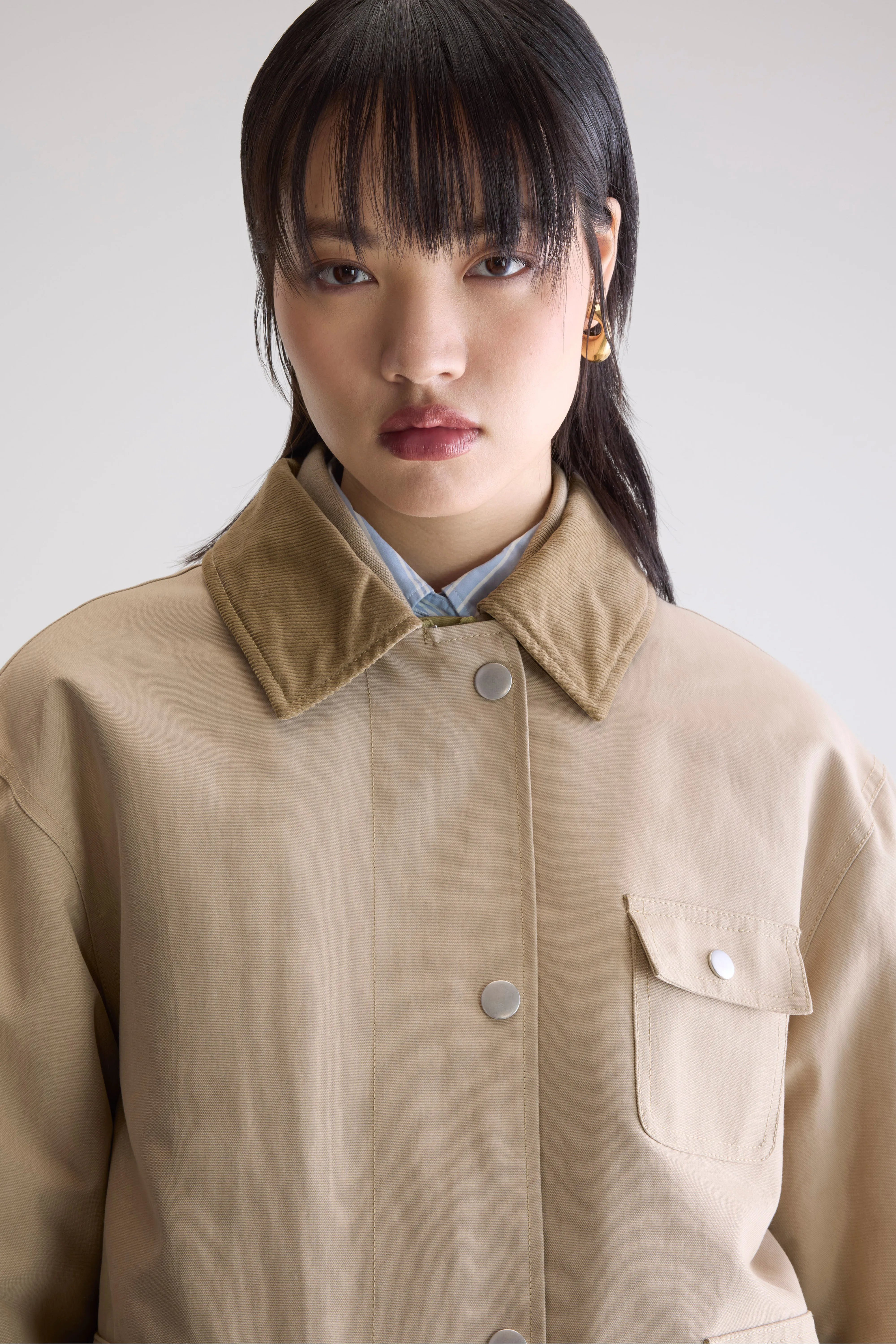 Jungle relaxed jacket (252 / W / CLAY)