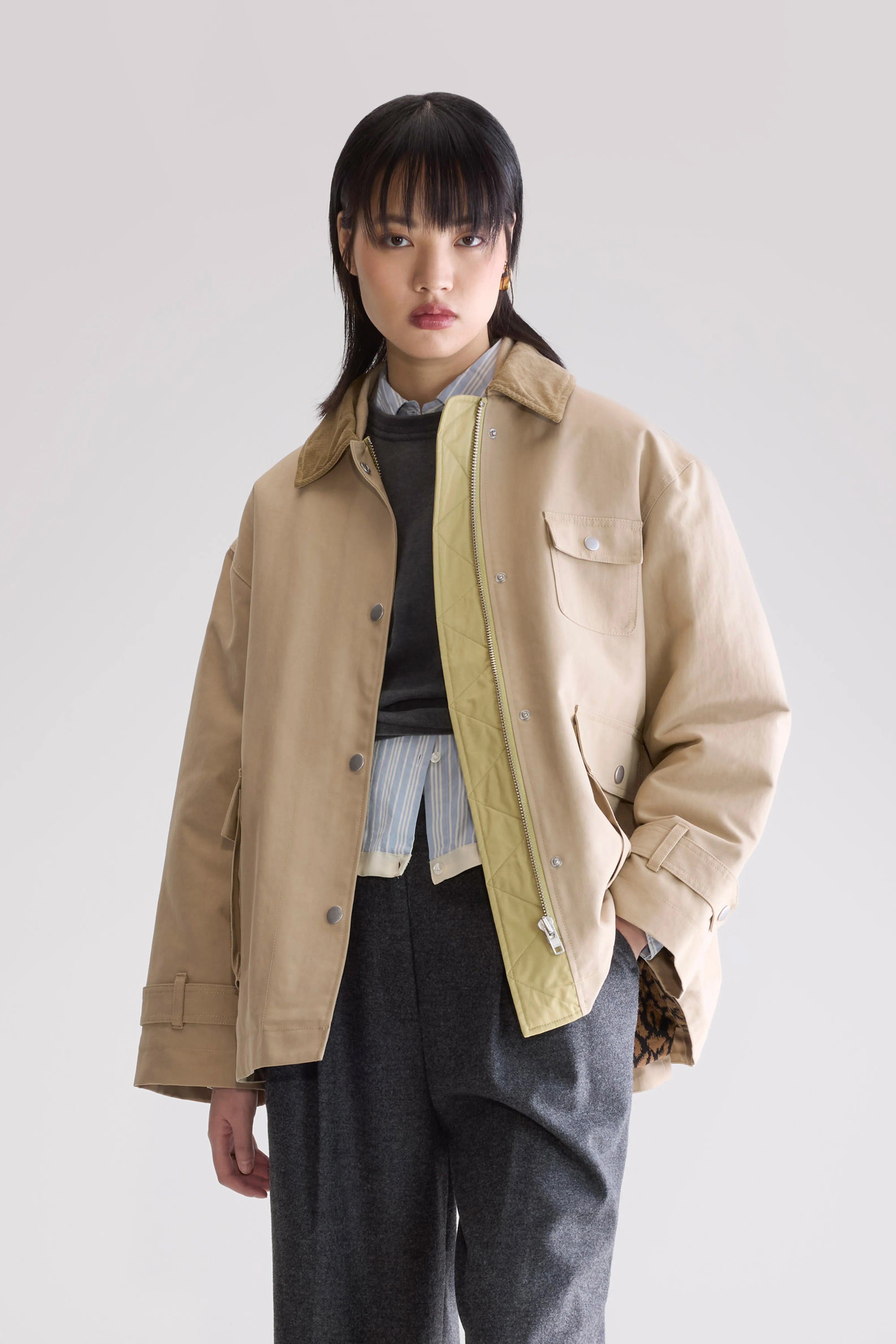 Jungle Relaxed Jacket - Clay For Women | Bellerose