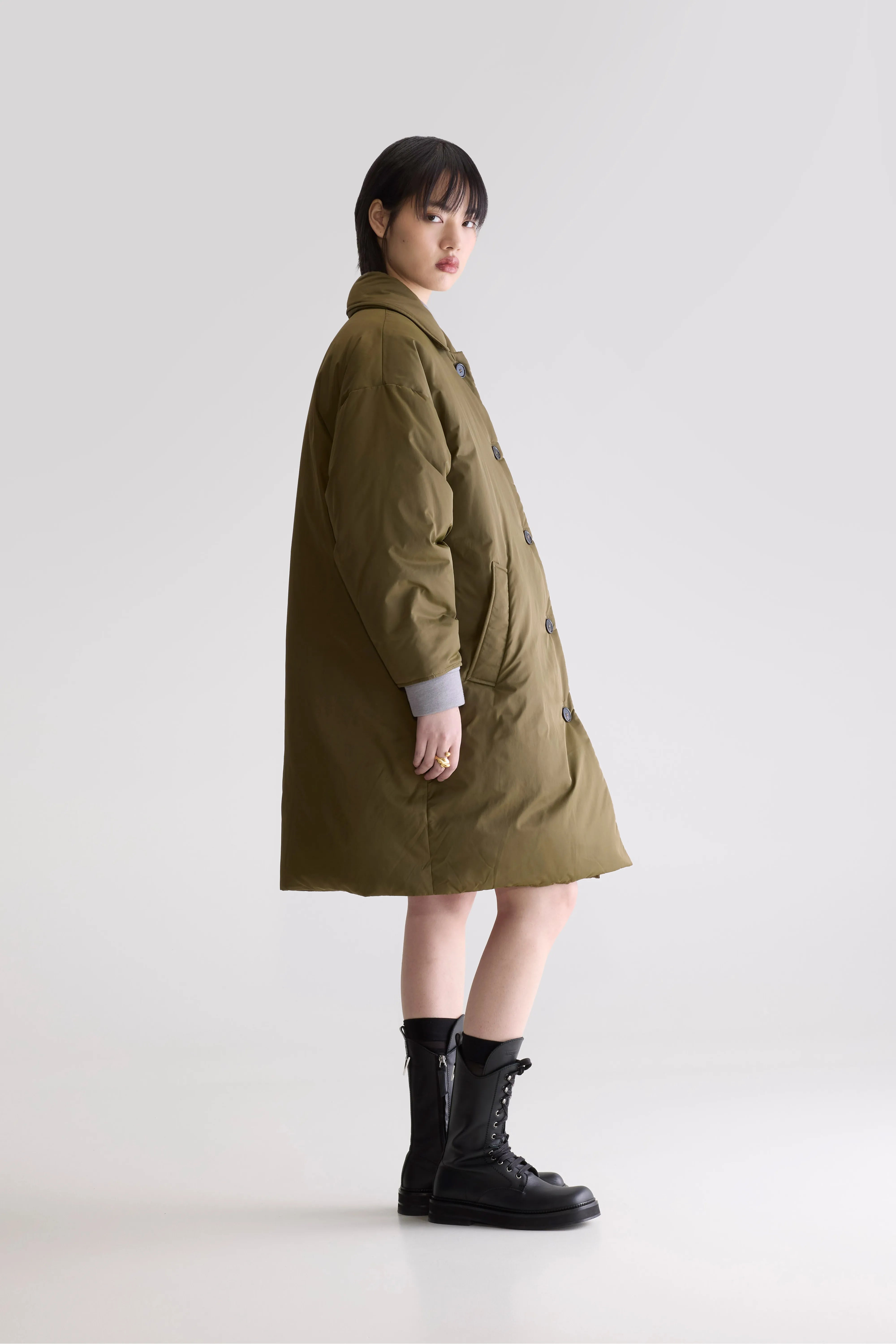 Hatha padded coat (252 / W / MILITARY)