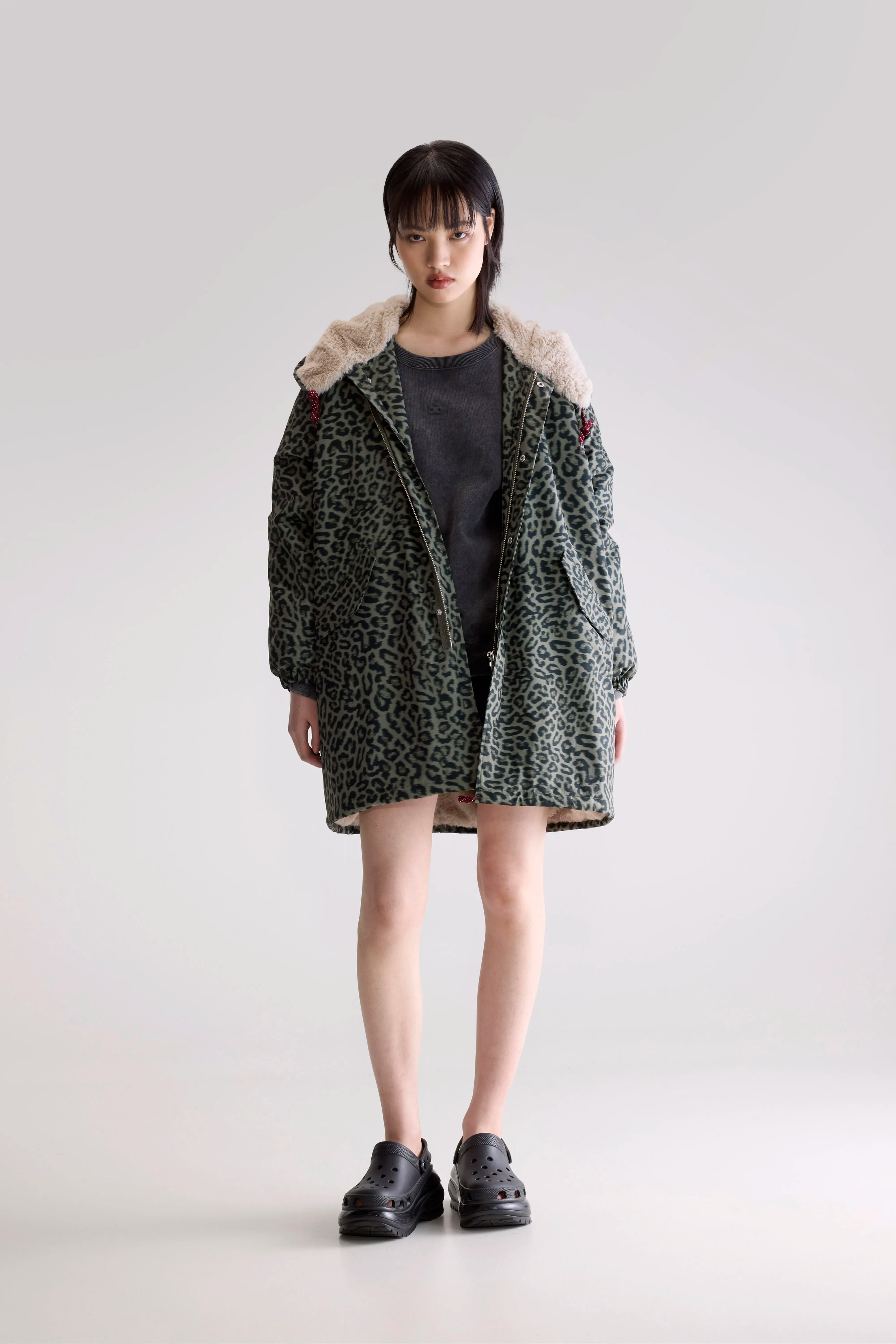 Laos hooded parka (252 / W / COMBO A)