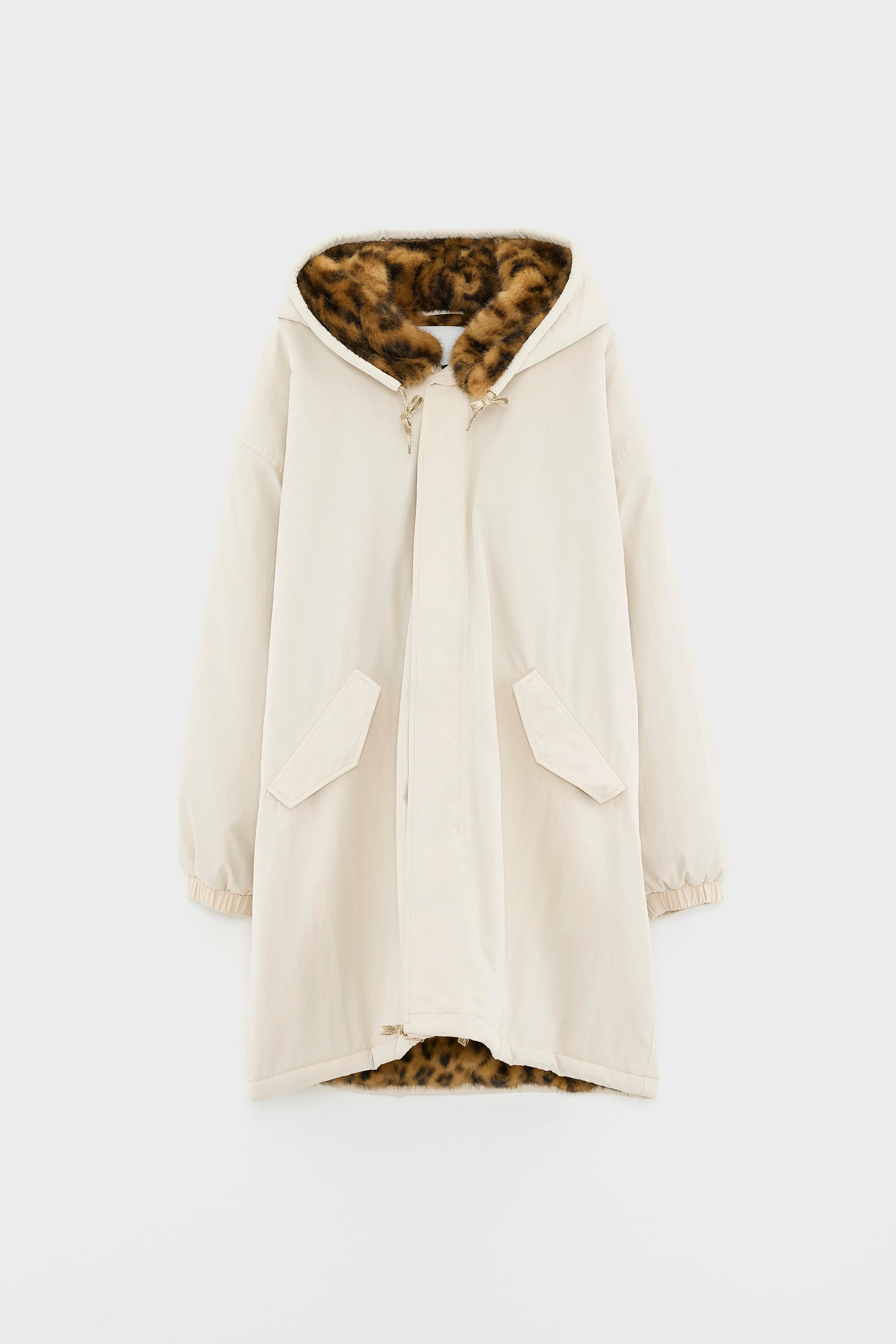 Laos hooded parka (252 / W / NATURAL)