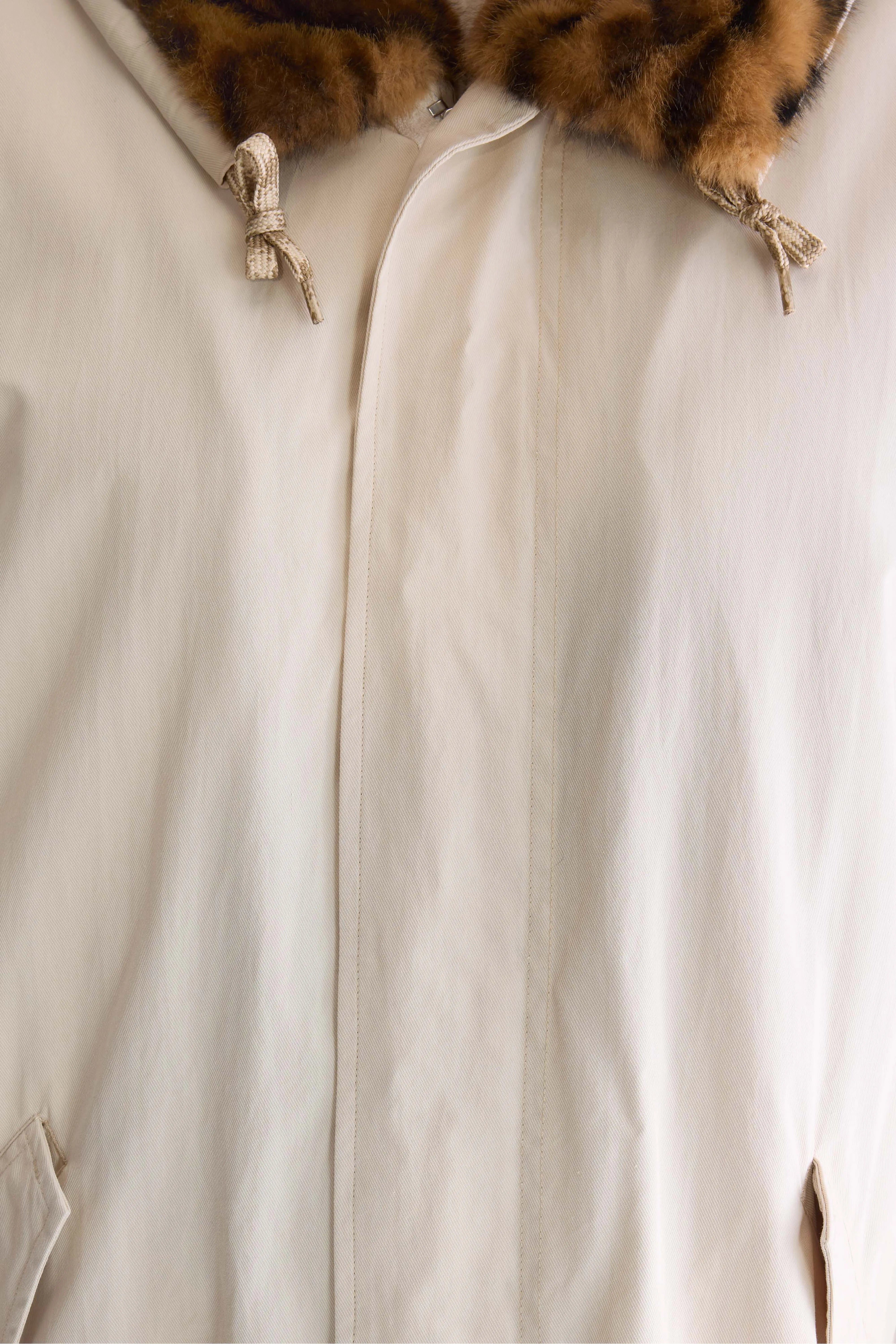 Laos hooded parka (252 / W / NATURAL)